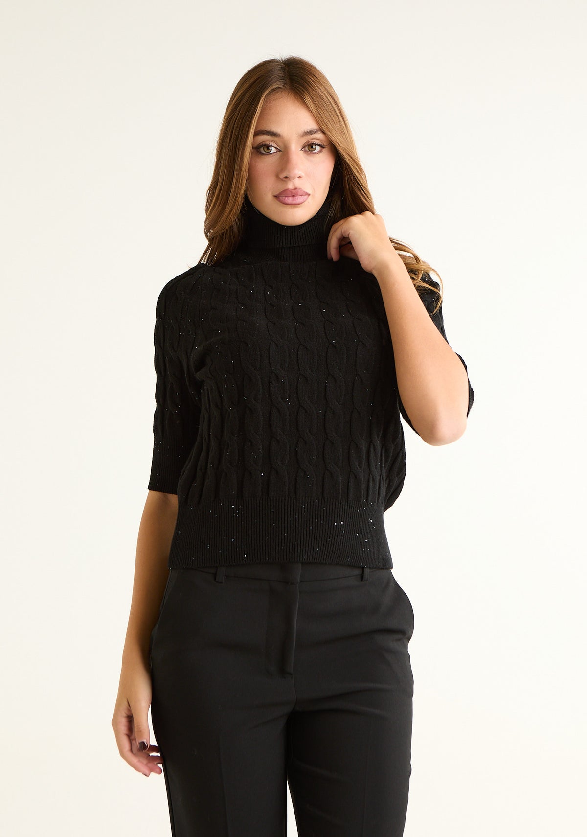 Maglia con maniche a 3/4