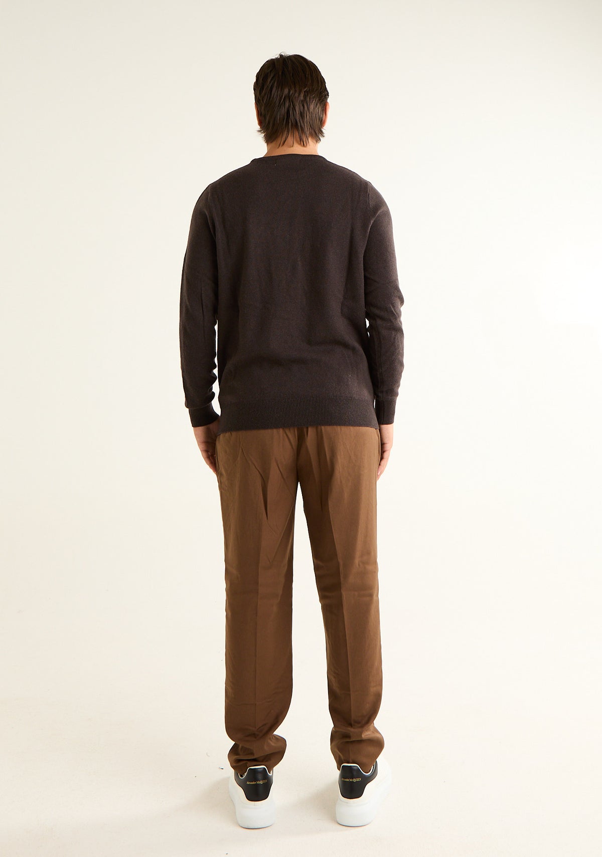 Maglia paricollo in cashmere