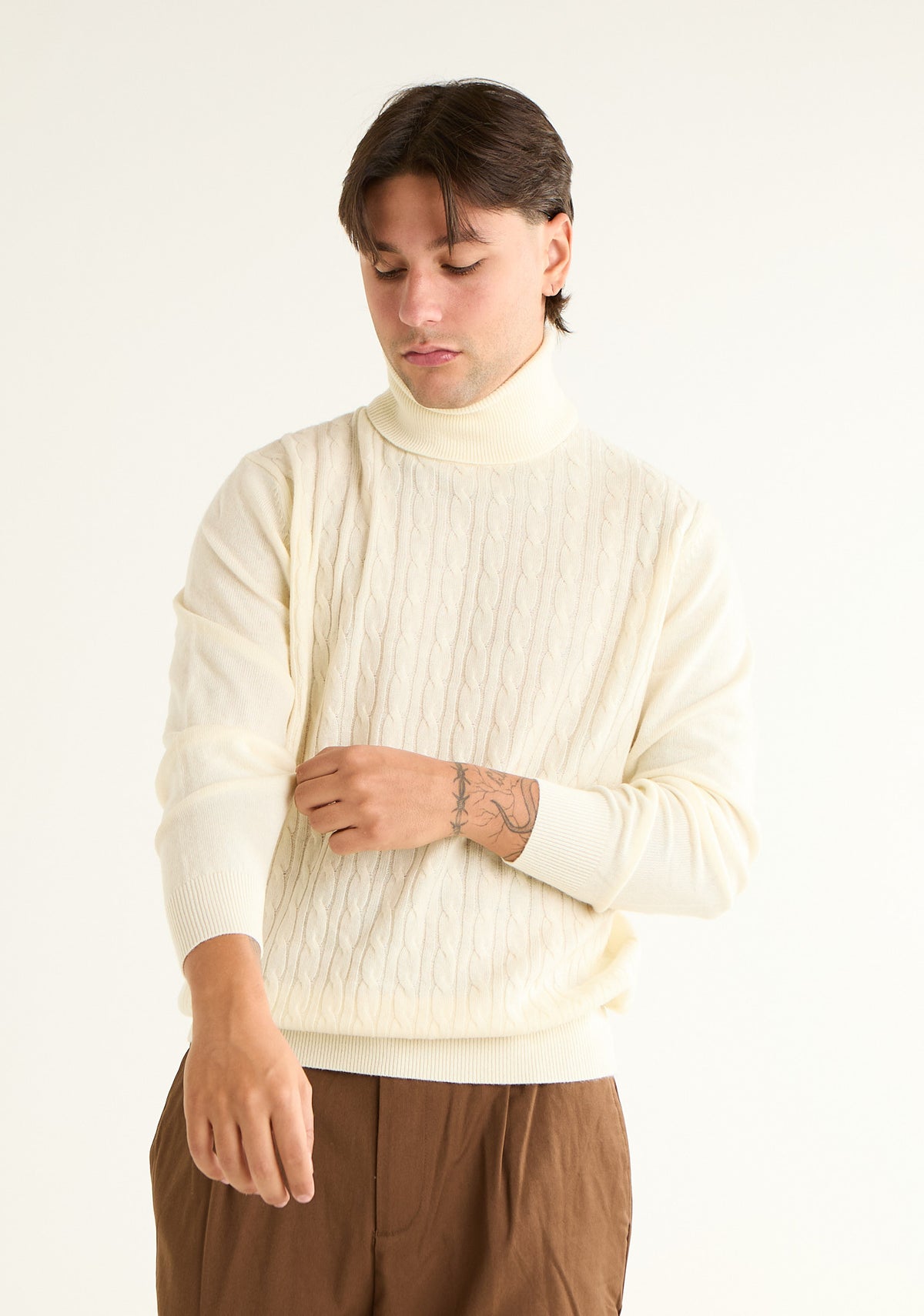 Maglia dolcevita in cashmere