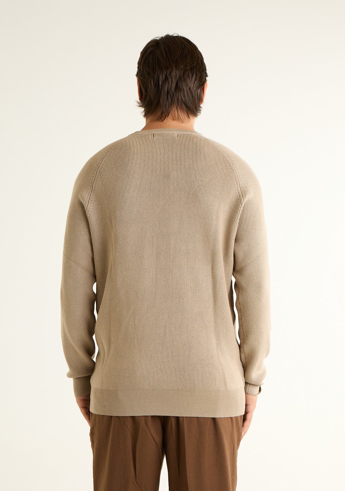 Maglia paricollo in costa inglese