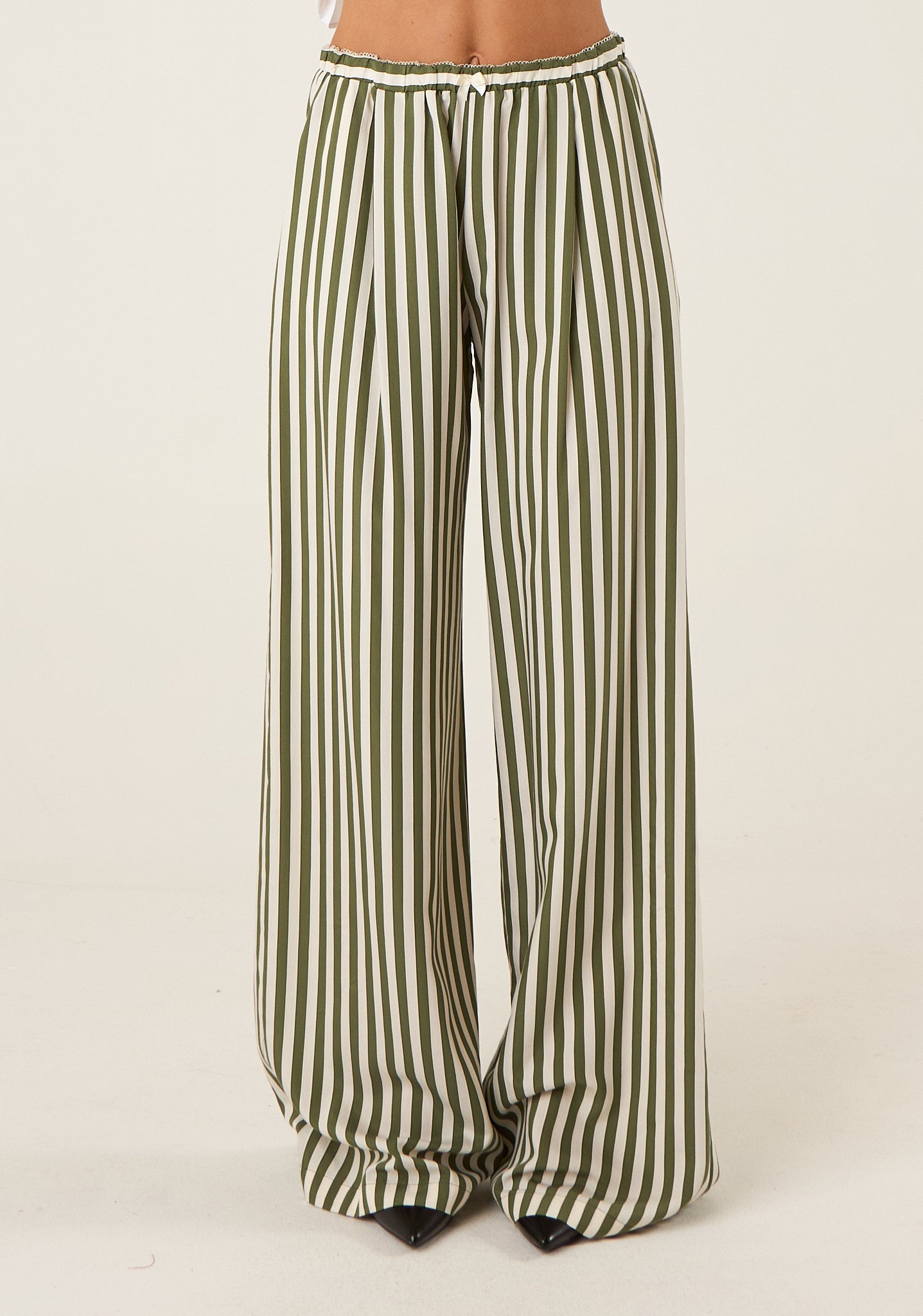 Pantalone palazzo a righe