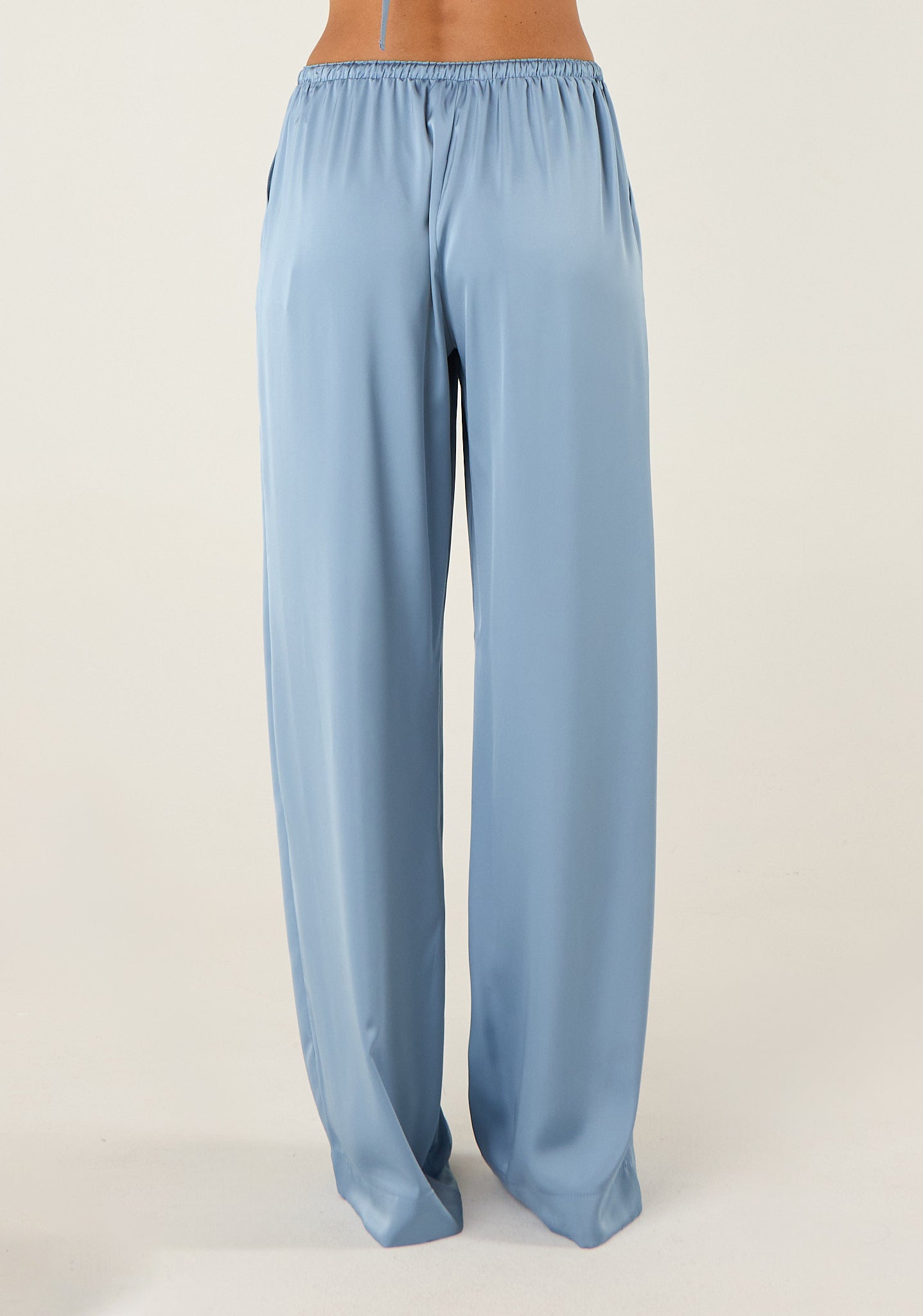 Pantalone comodo in raso