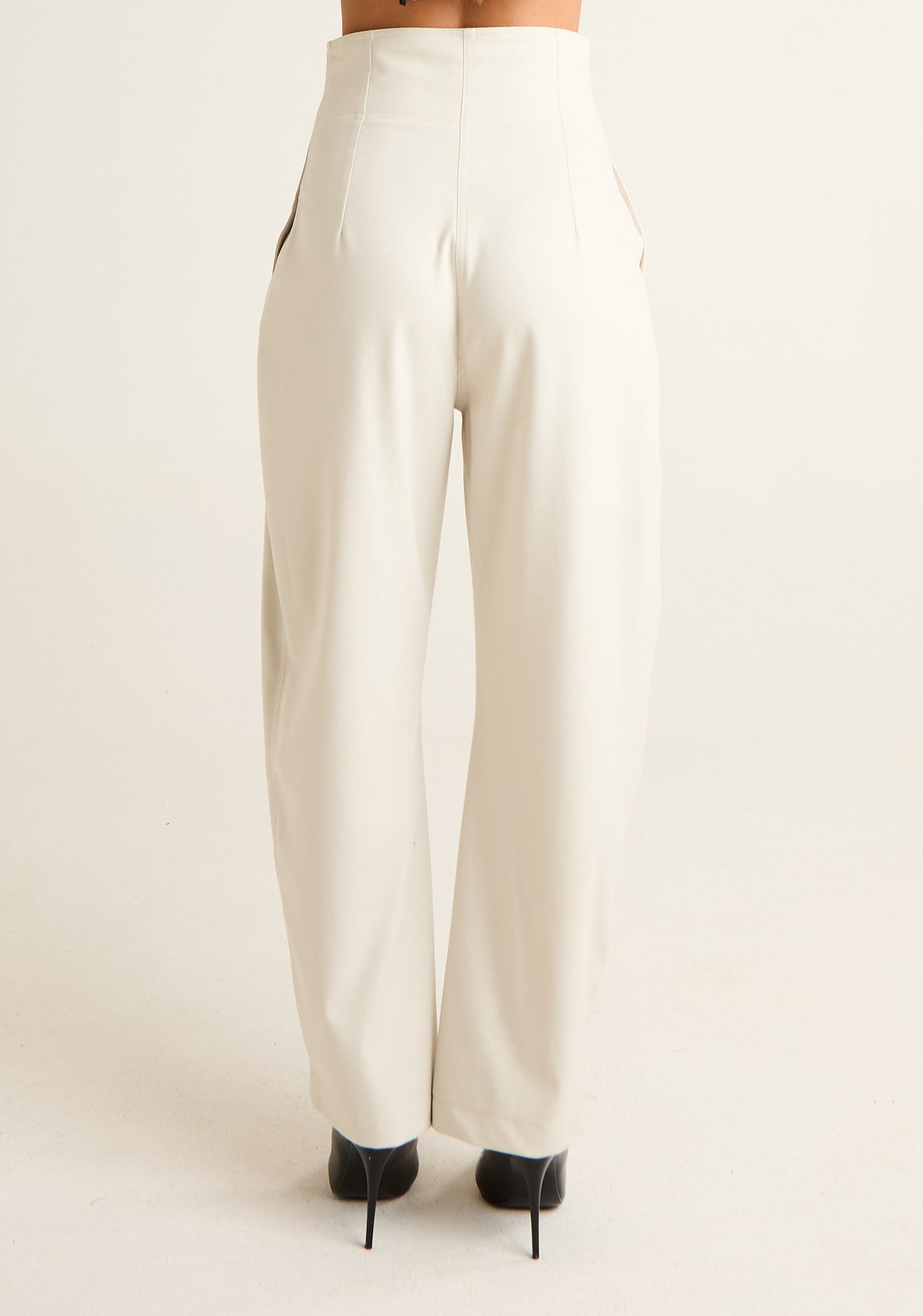 Pantalone Balloon con vita a corpetto