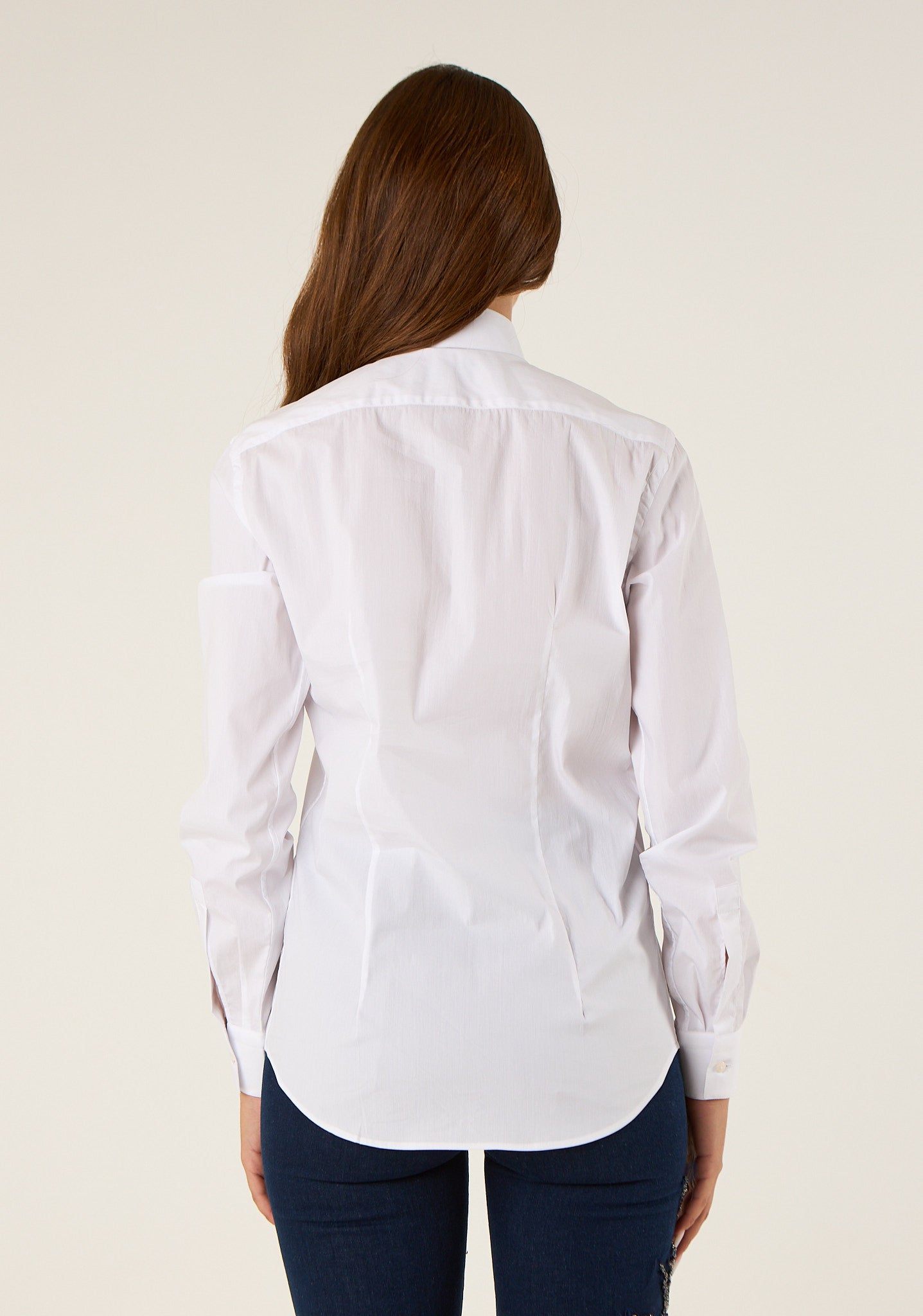 Camicia con applicazione laterale