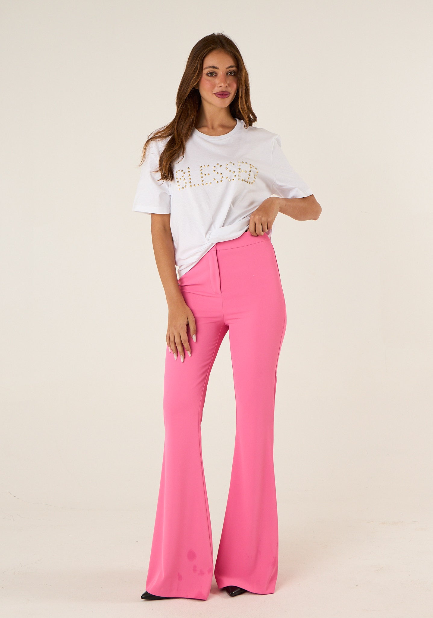 Pantalone a zampa da completo