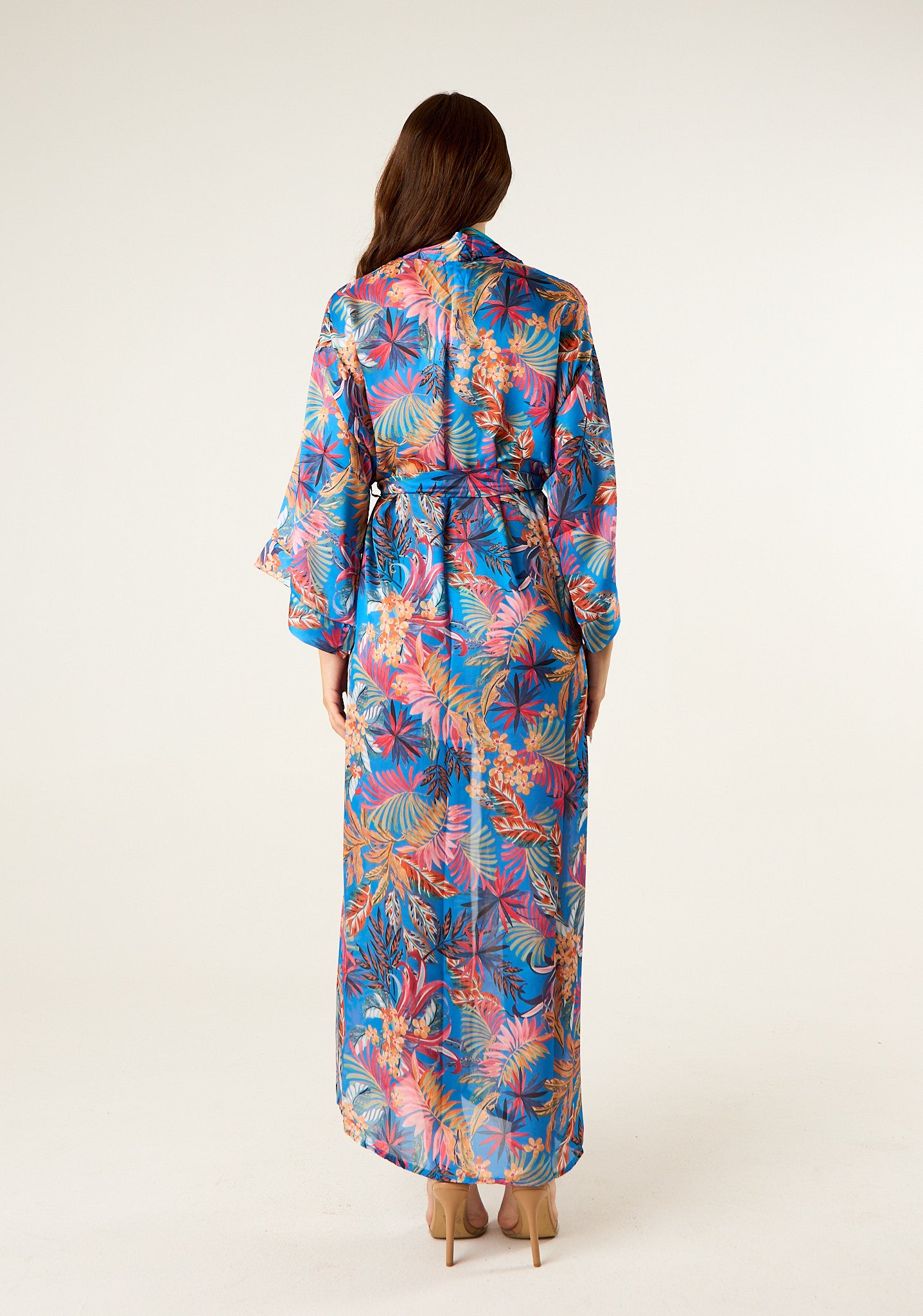 Kimono lungo con cintura