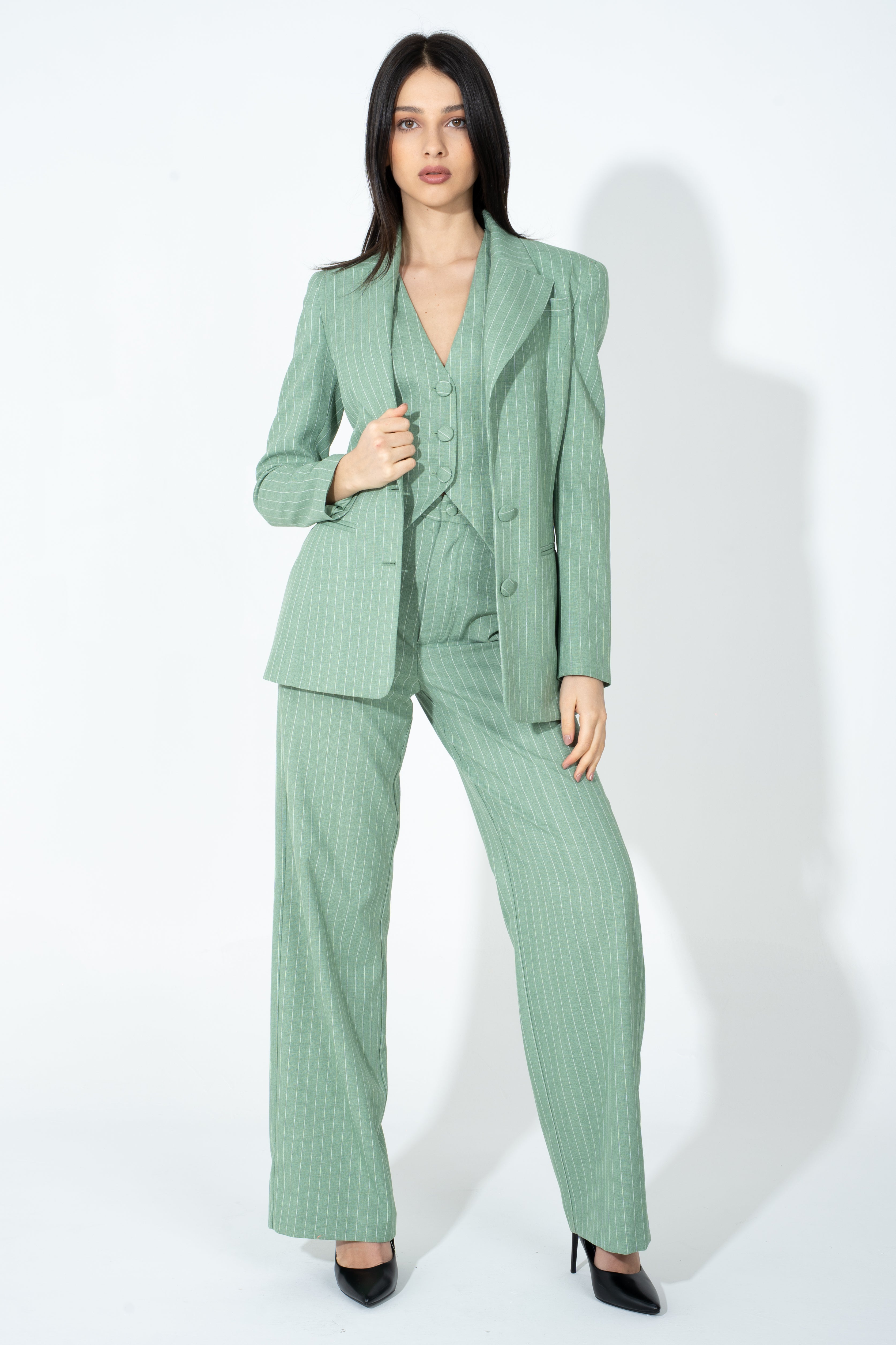 Blazer gessato