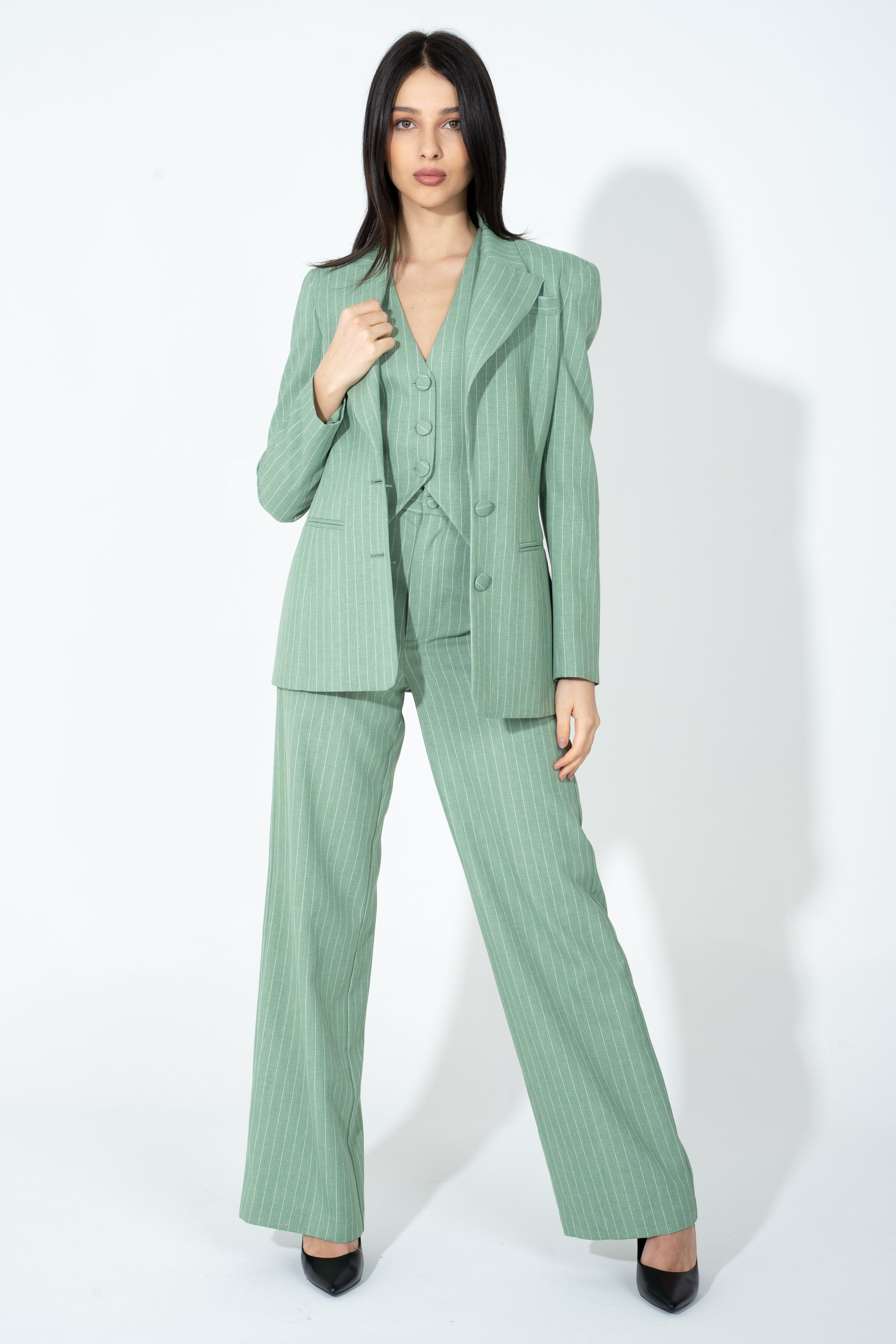 Blazer gessato