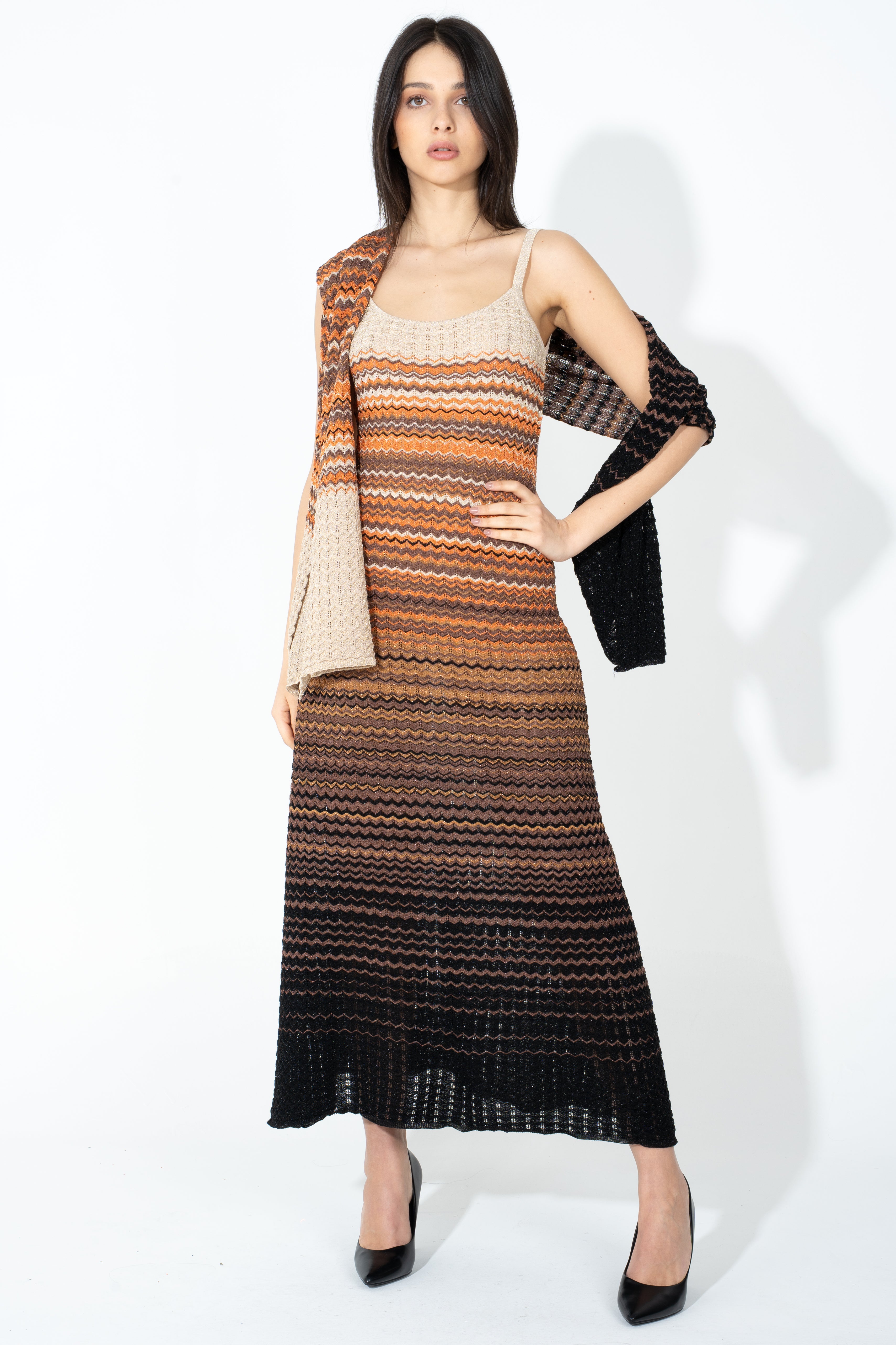 Foulard in maglia degrade'