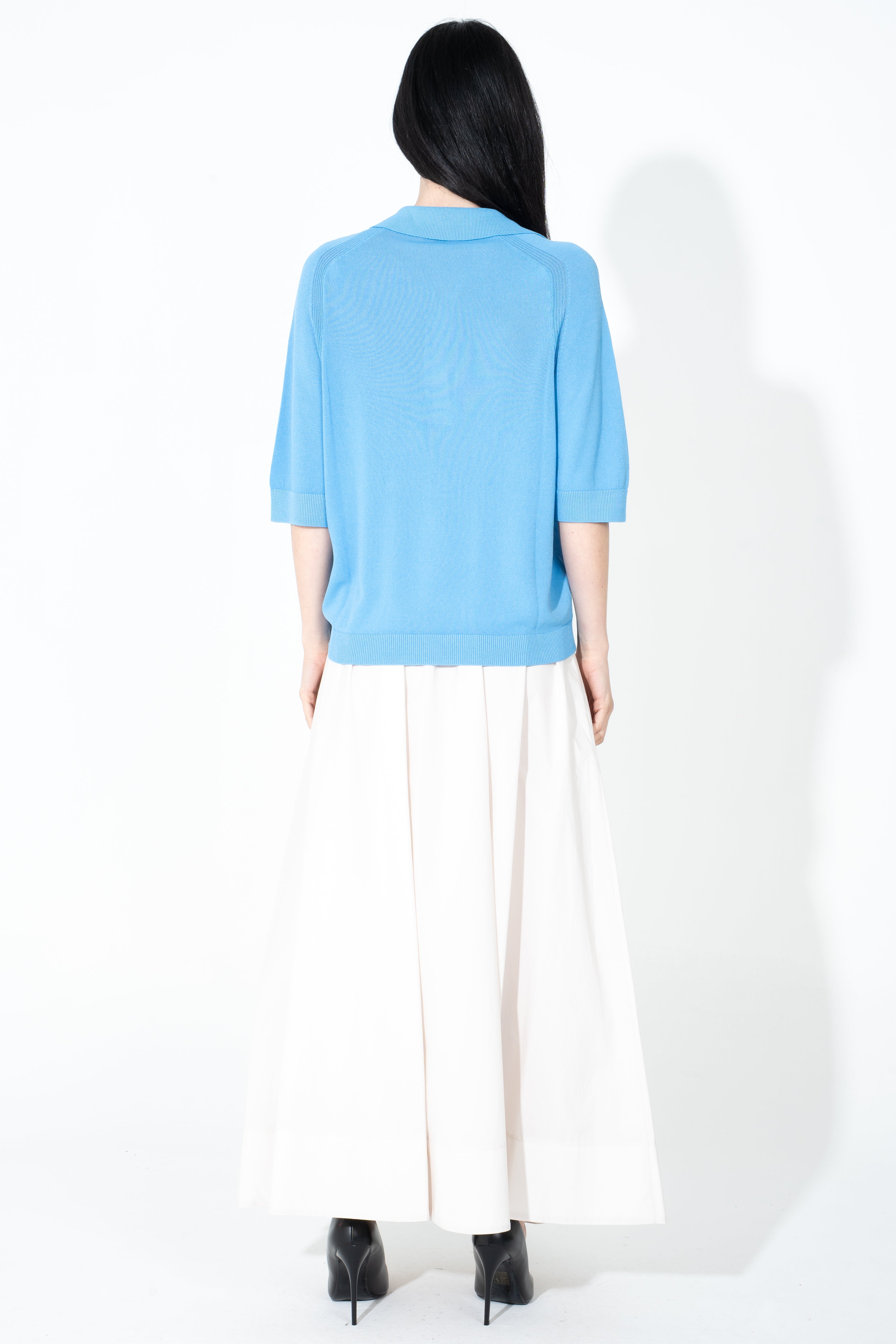 Polo in maglia morbida
