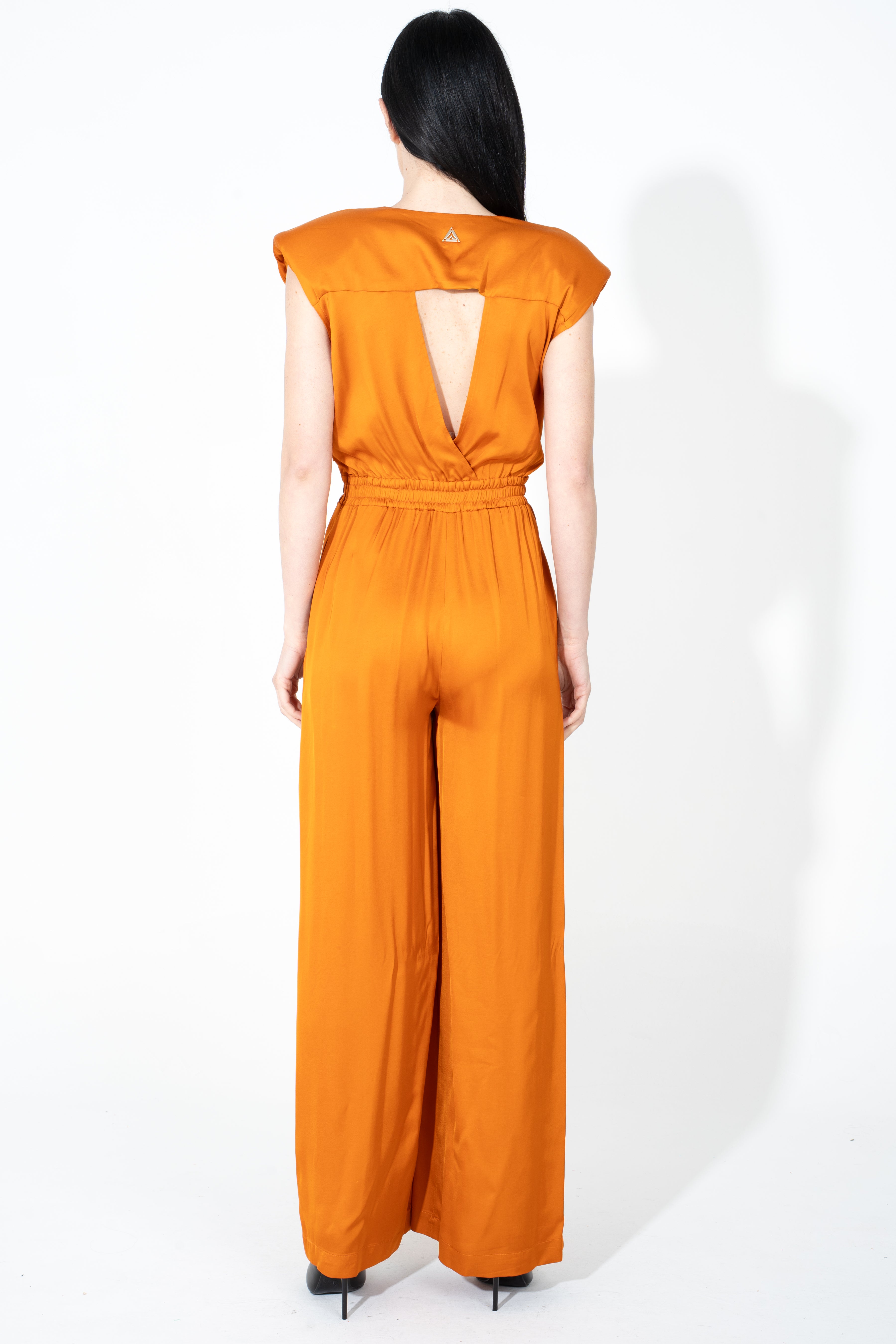 Tuta maxi in raso