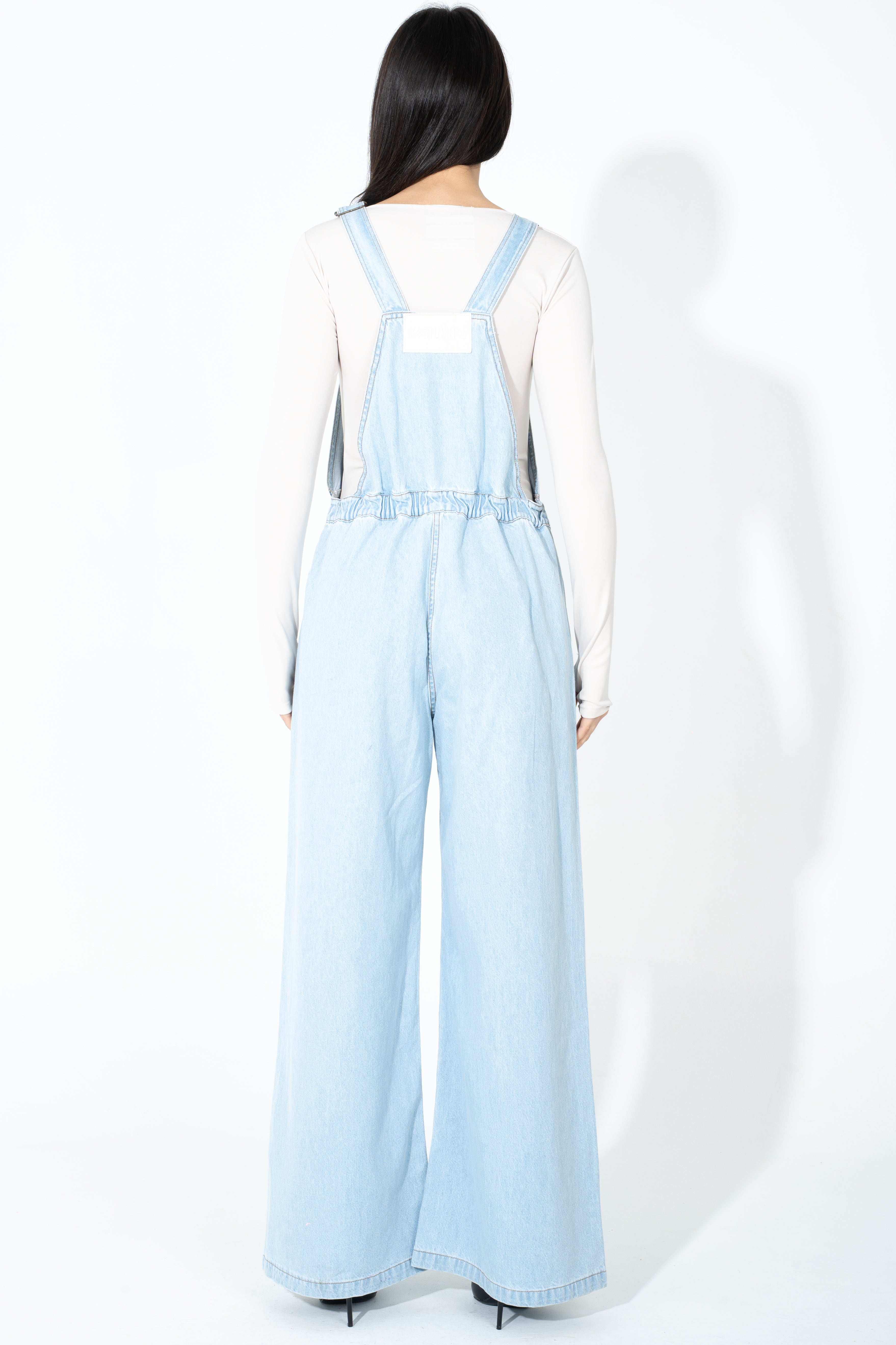 Salopette in jeans con dettagli