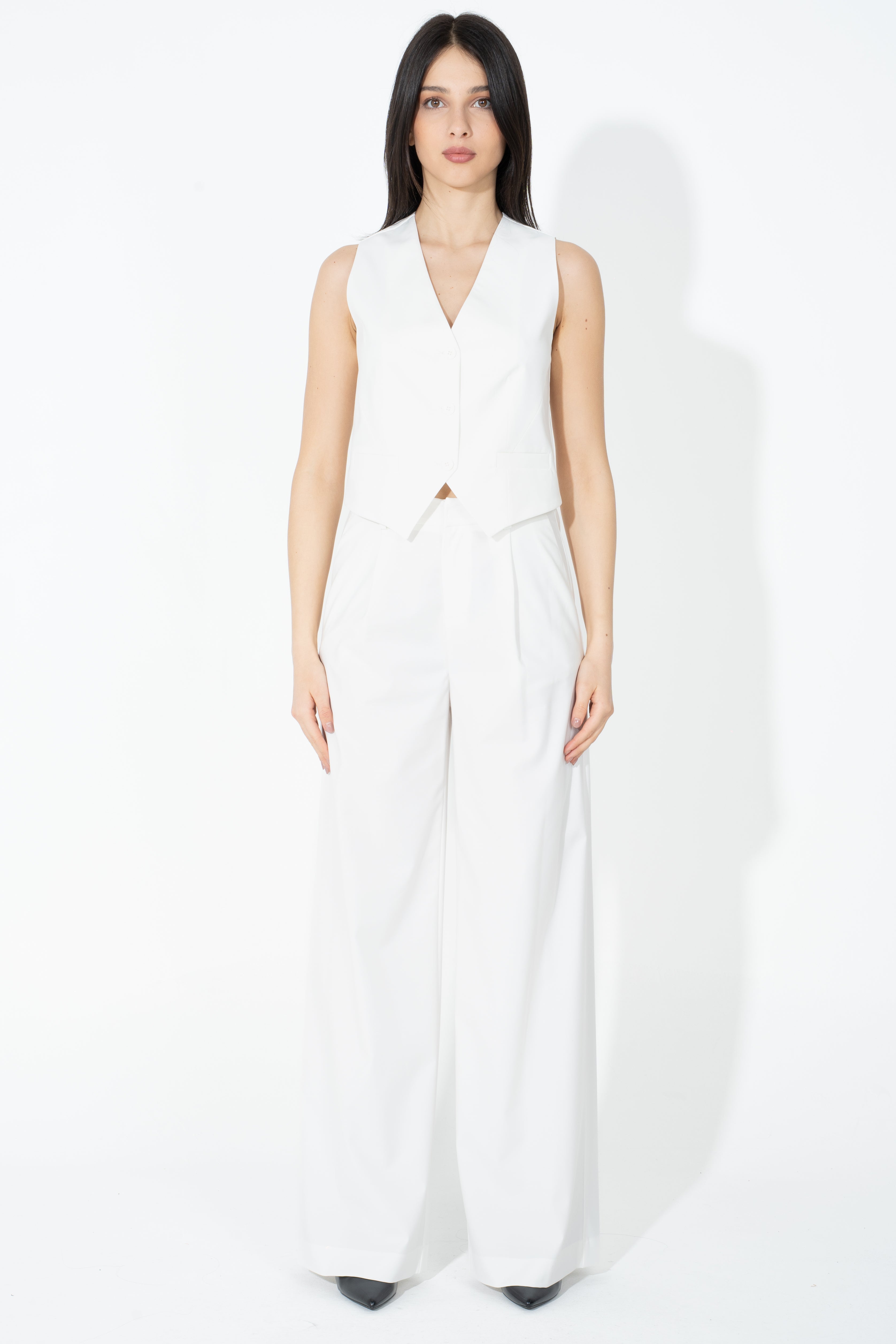 Pantalone over con elastico posteriore