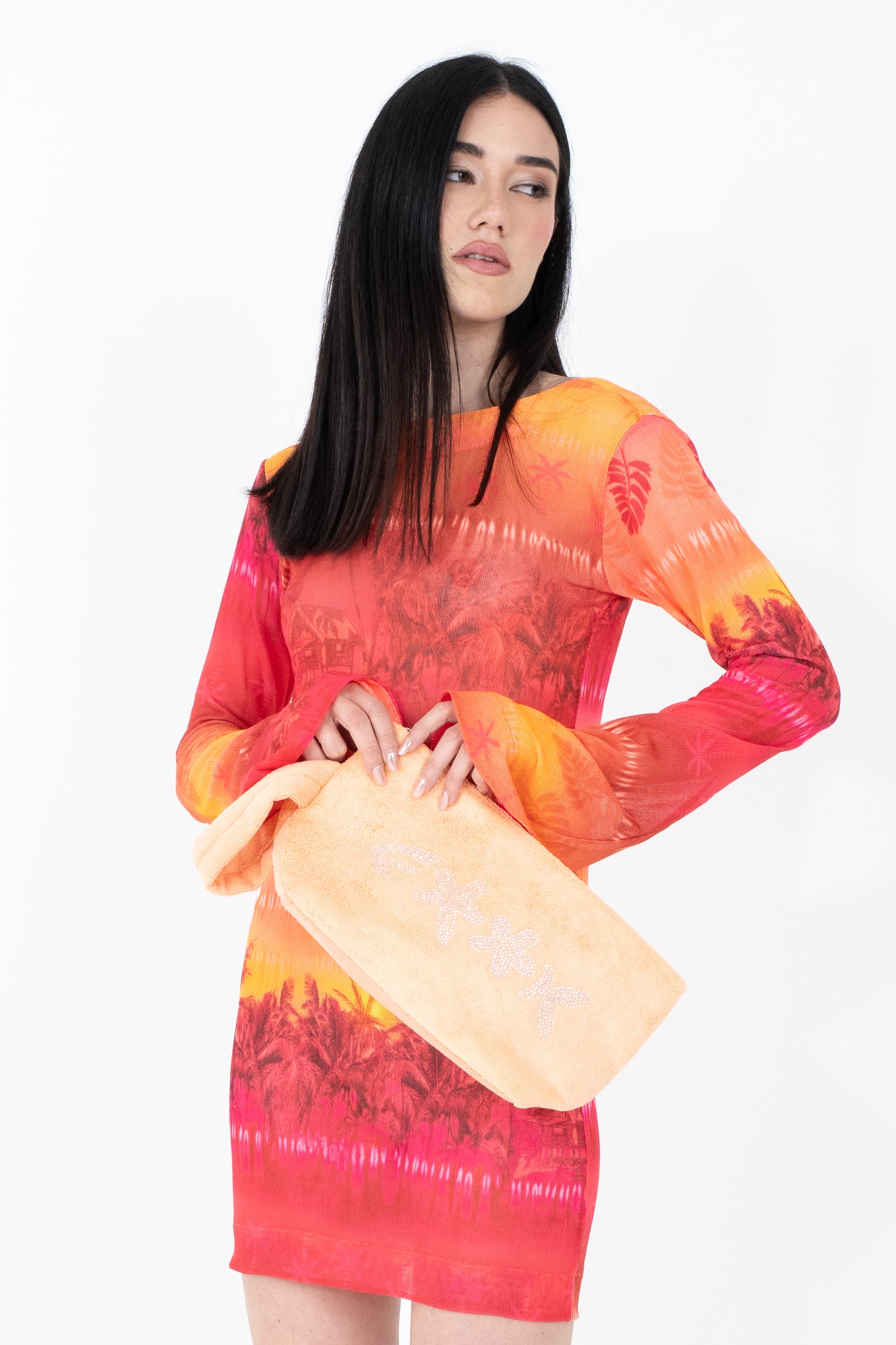 Pochette maxi in spugna