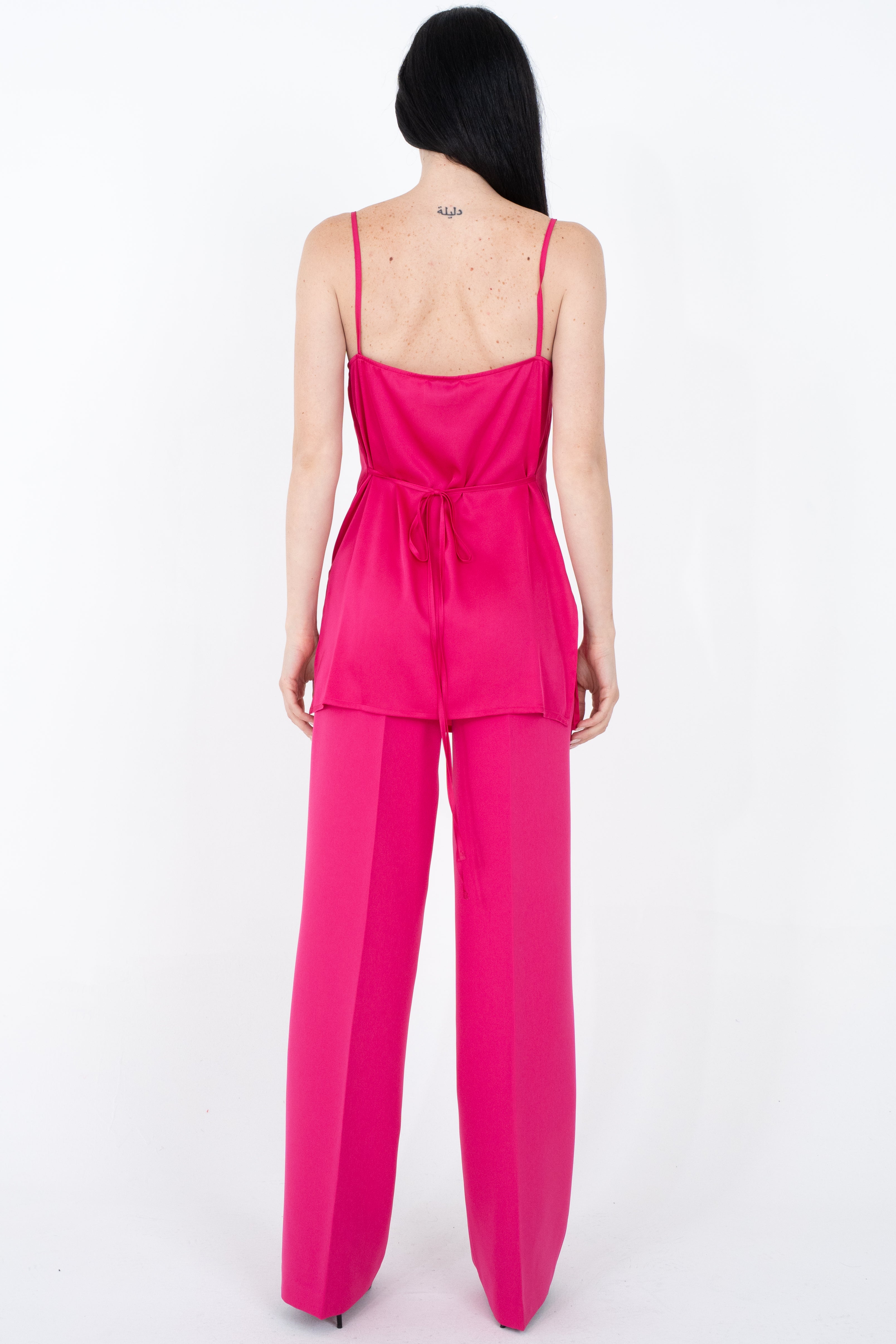 Canotta satin