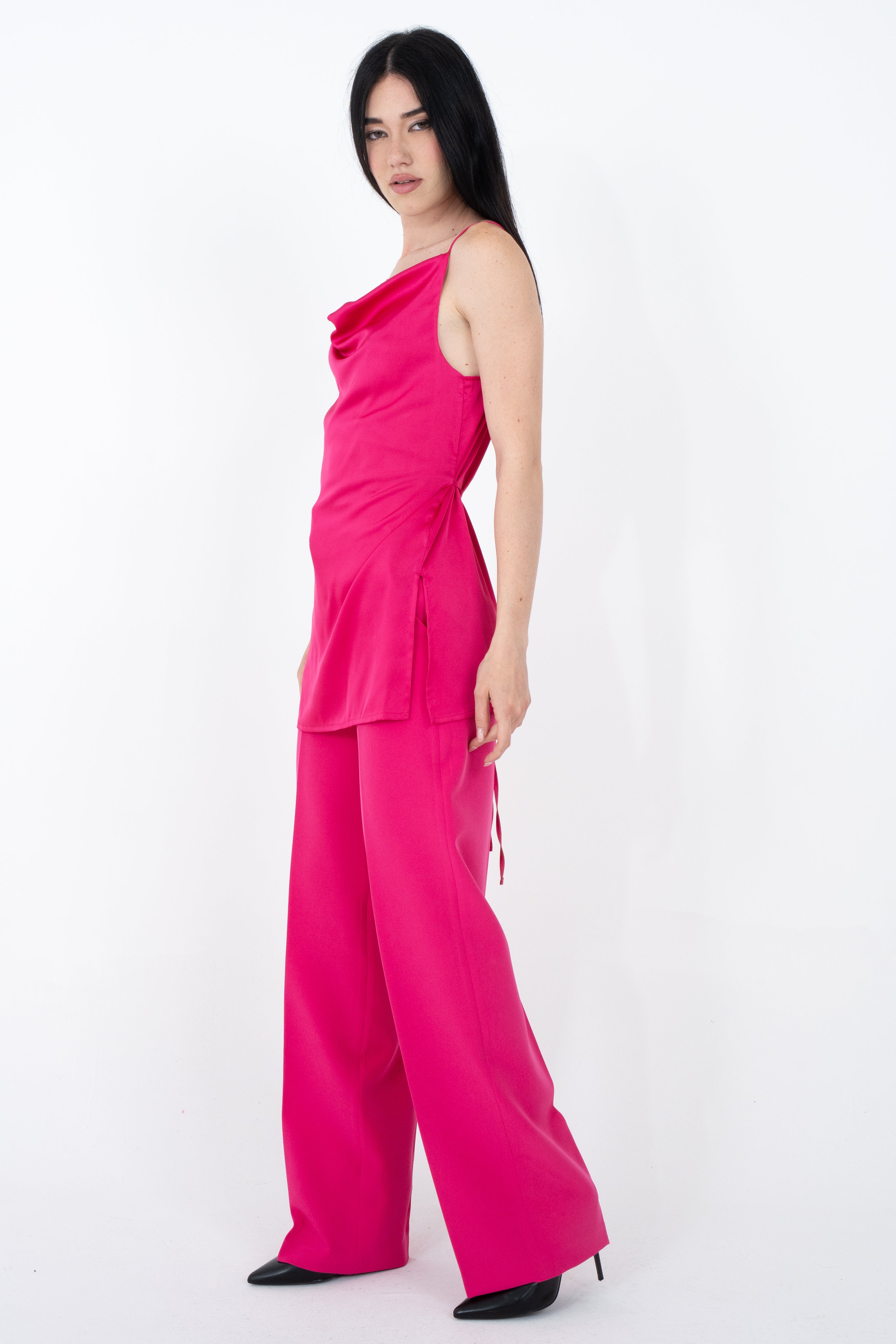 Canotta satin