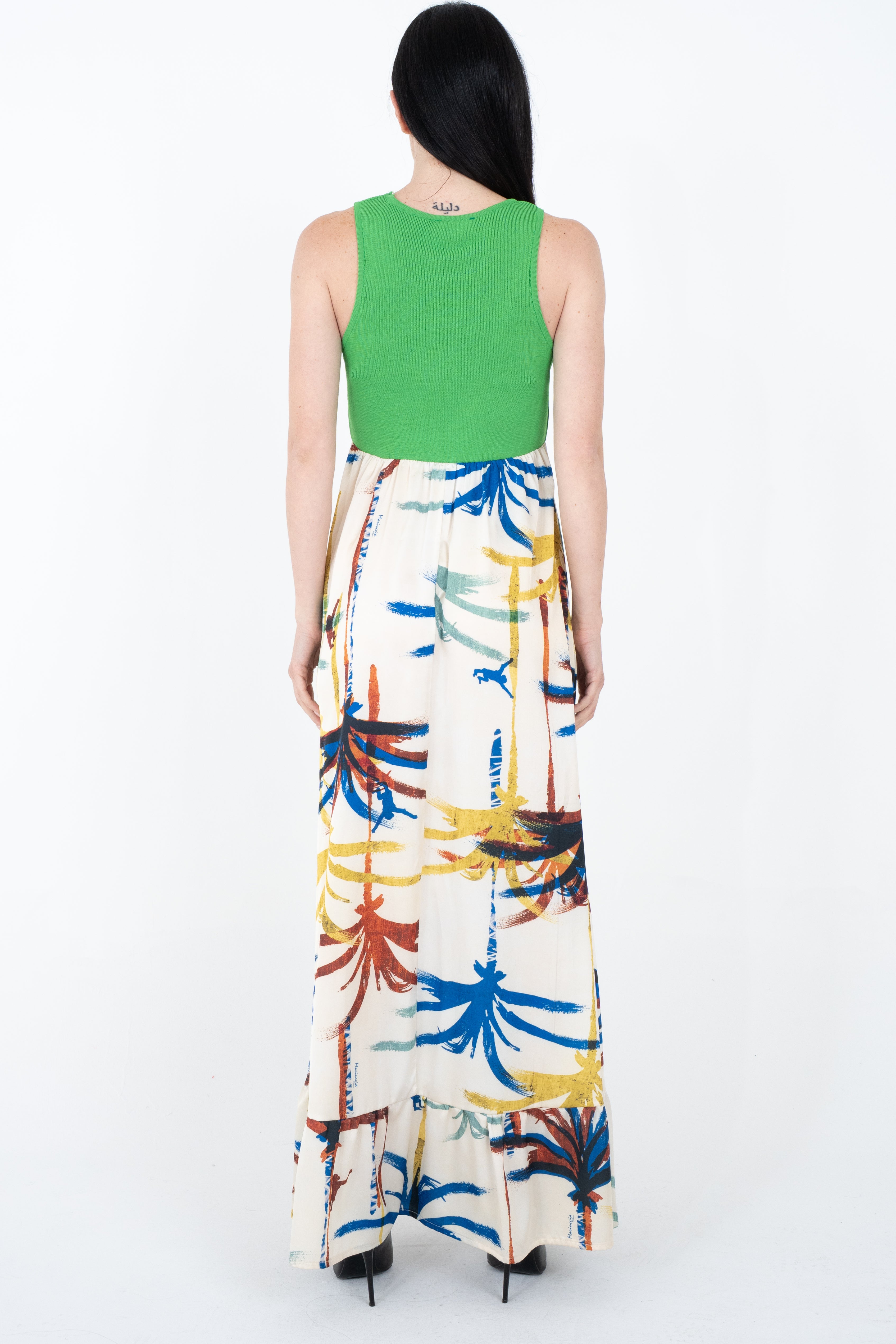 Abito con top in maglia