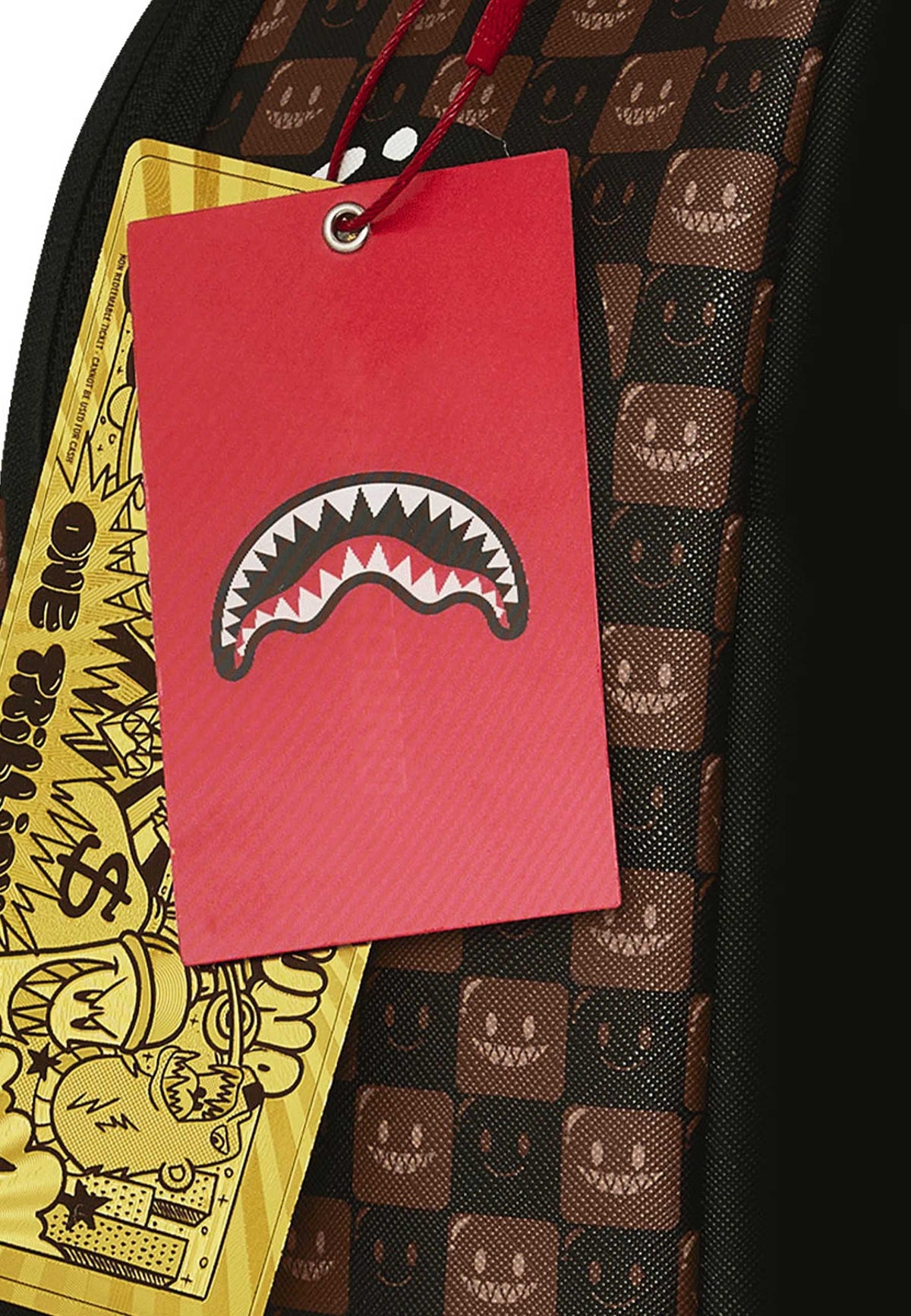 Zaino Sharks In Paris Wtf Bubble Brown Check
