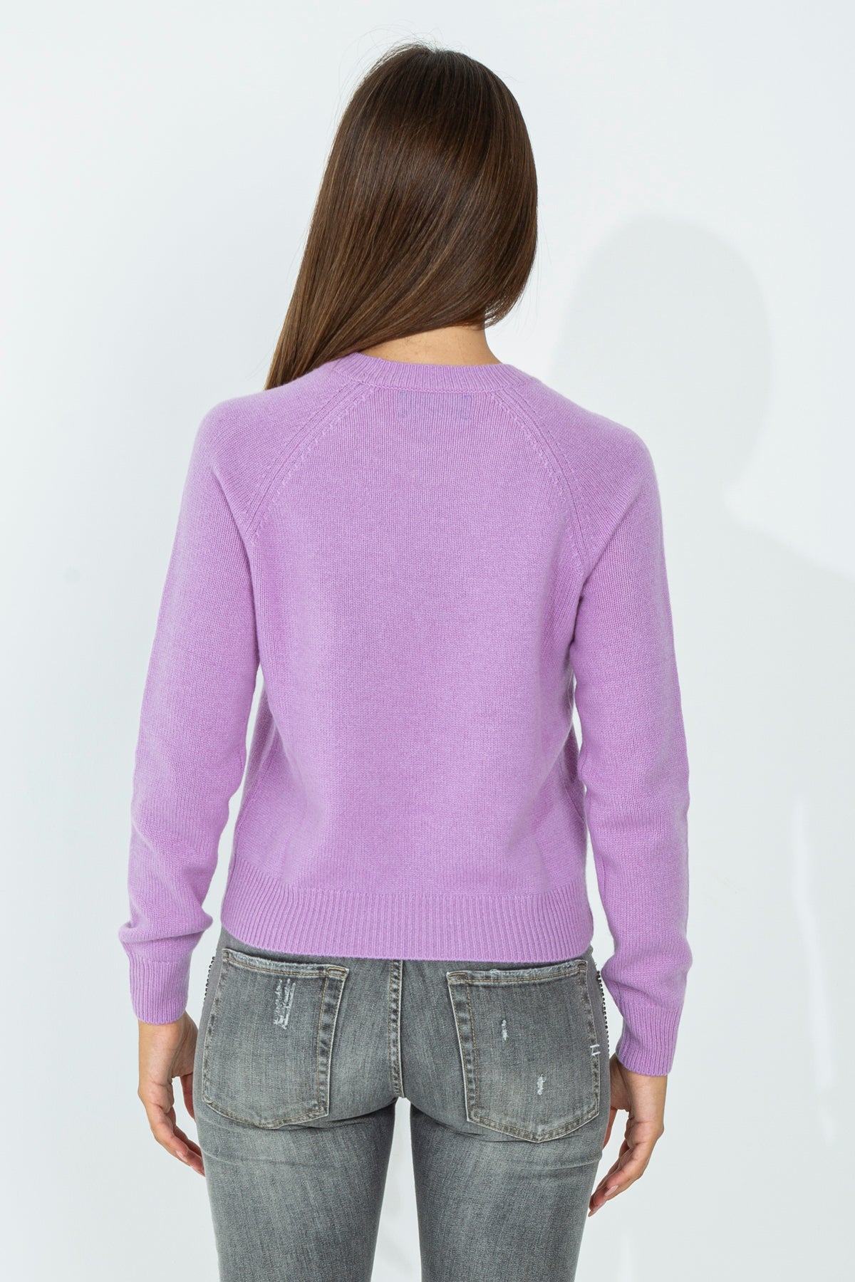 Cashmere crewneck sweater