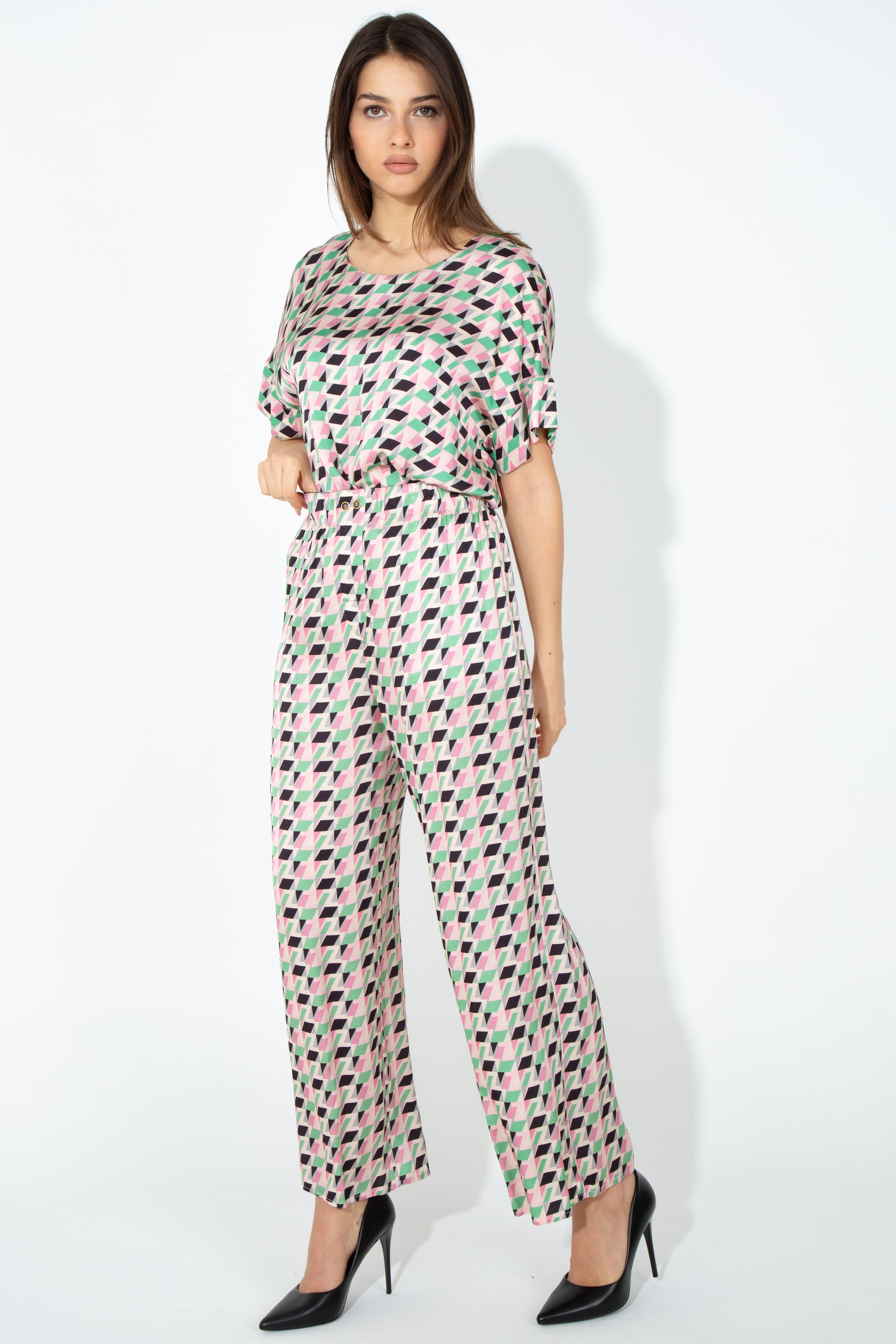 Blusa stampata