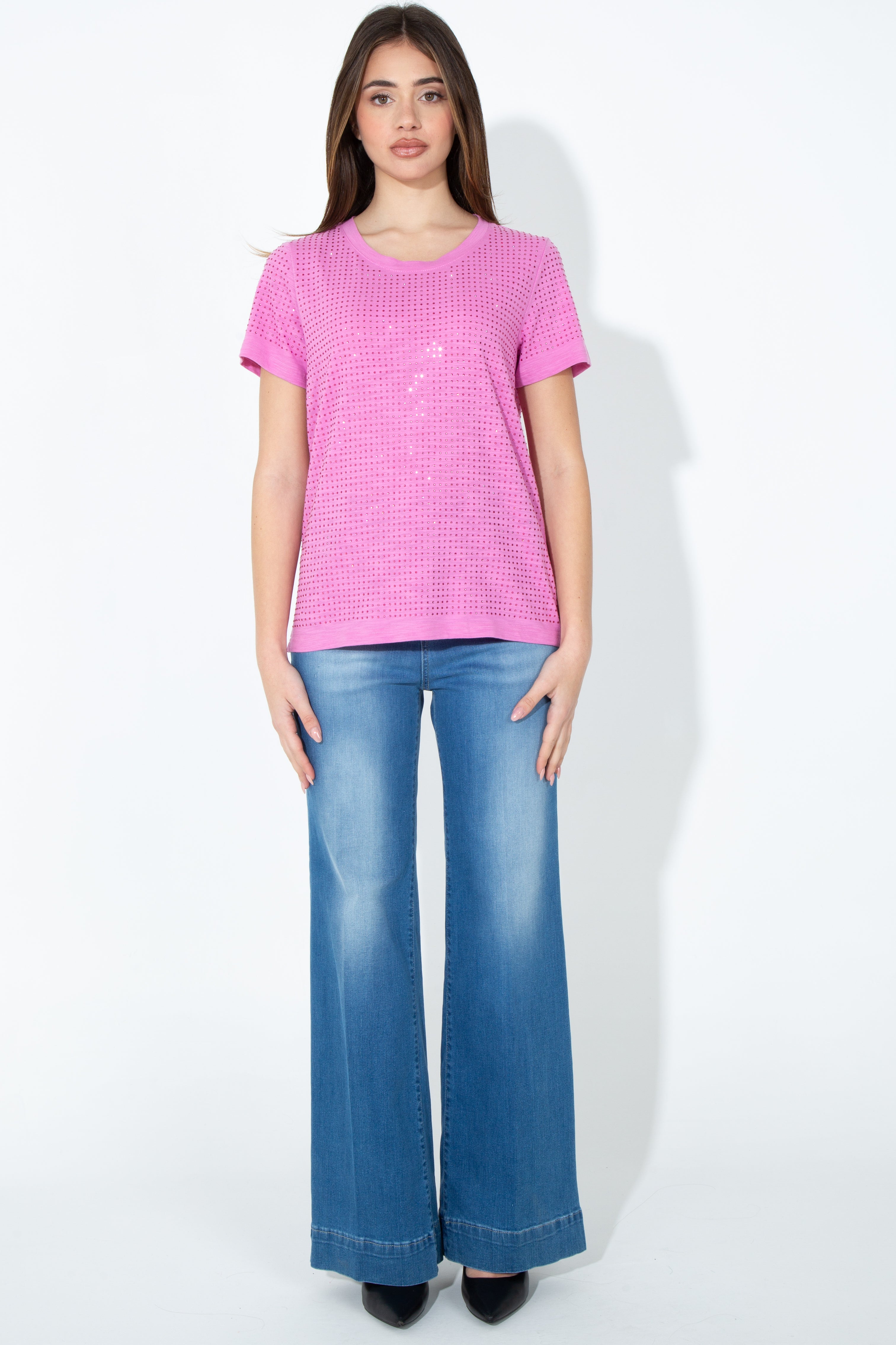 T-shirt con applicazioni