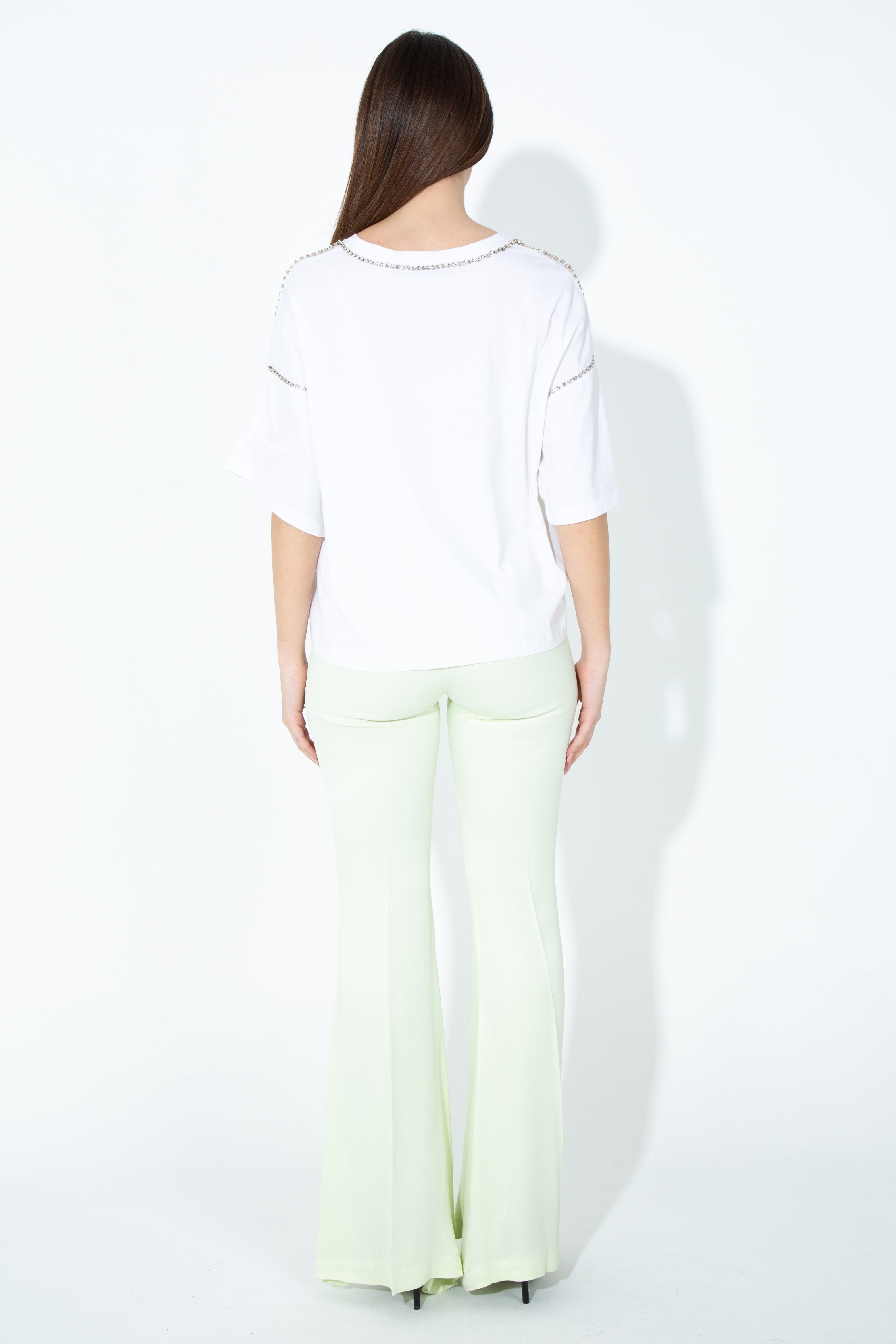 T-shirt con brillantini