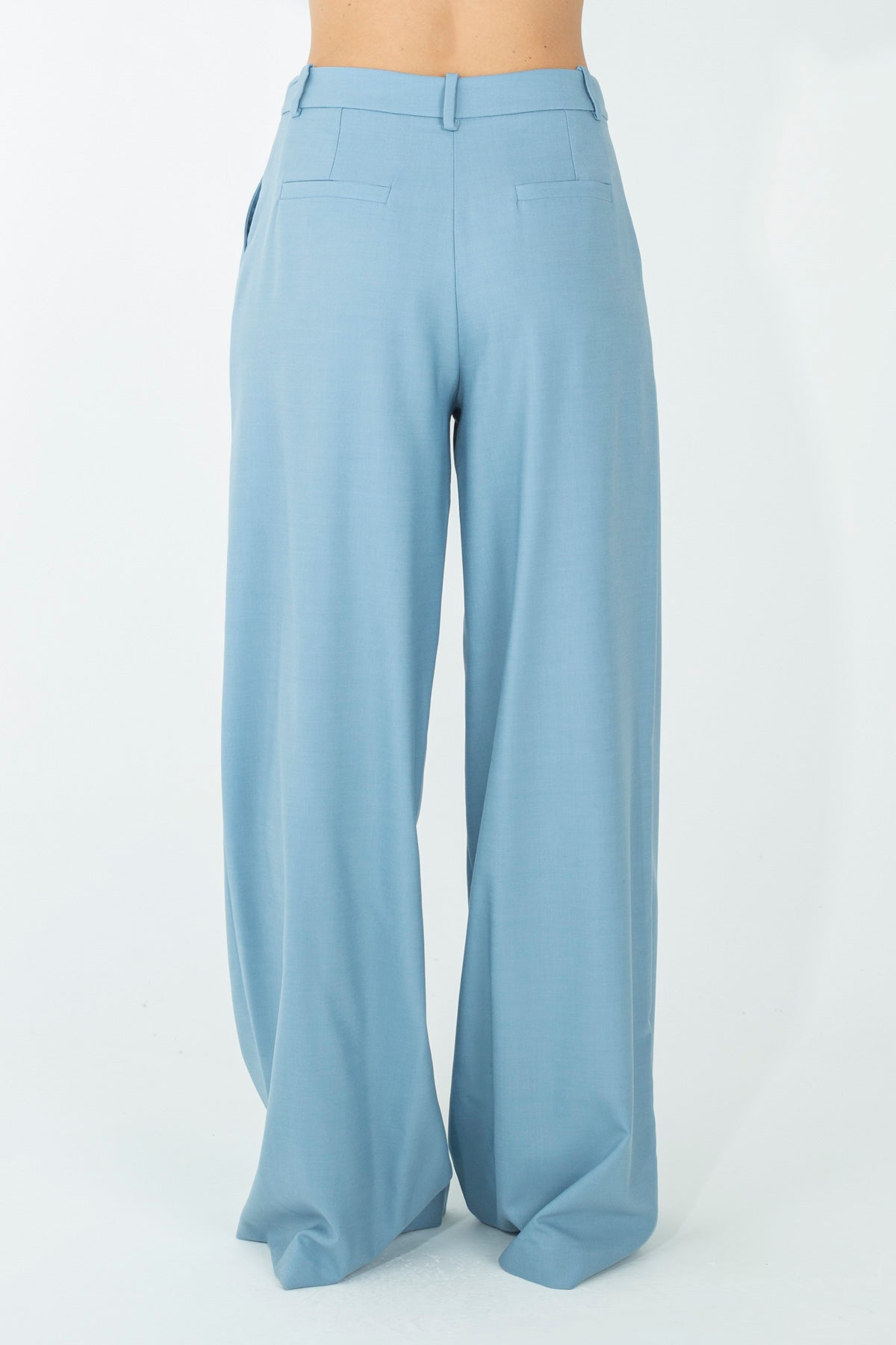 Pantalone palazzo in misto viscosa