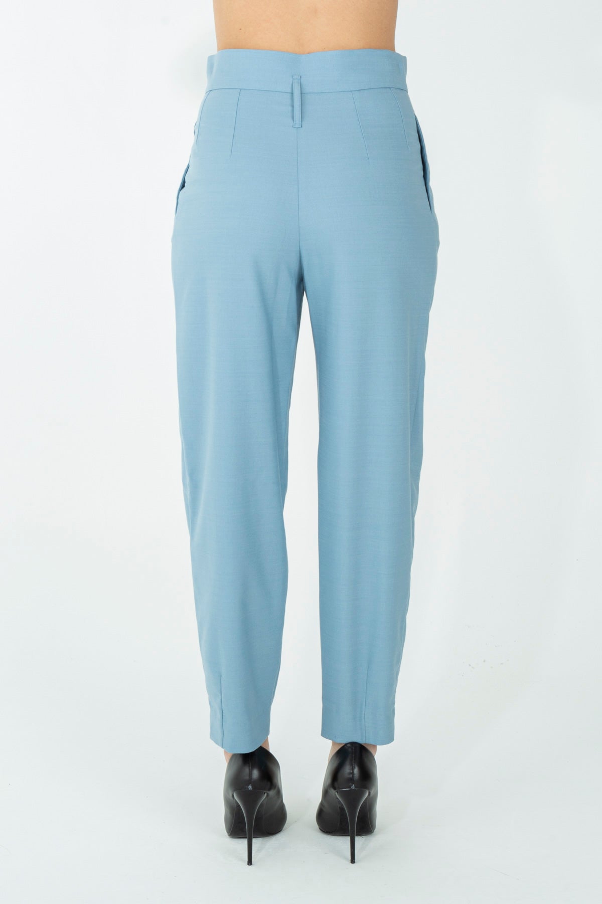Pantalone a bustino alto