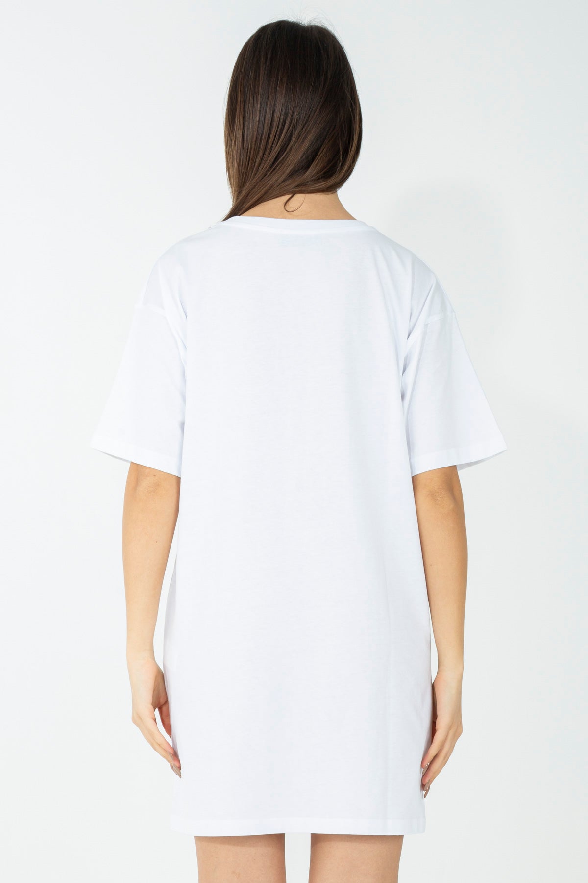 Abito t-shirt con stampa