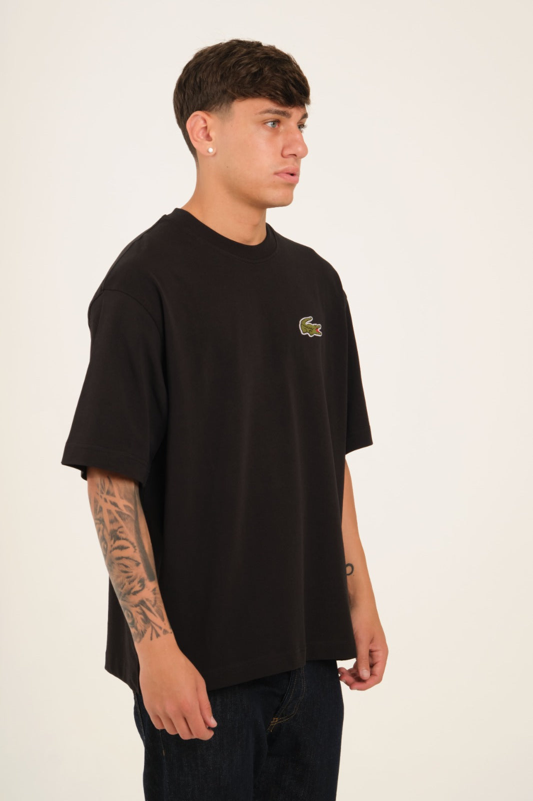 T-shirt loose fit in cotone pesante