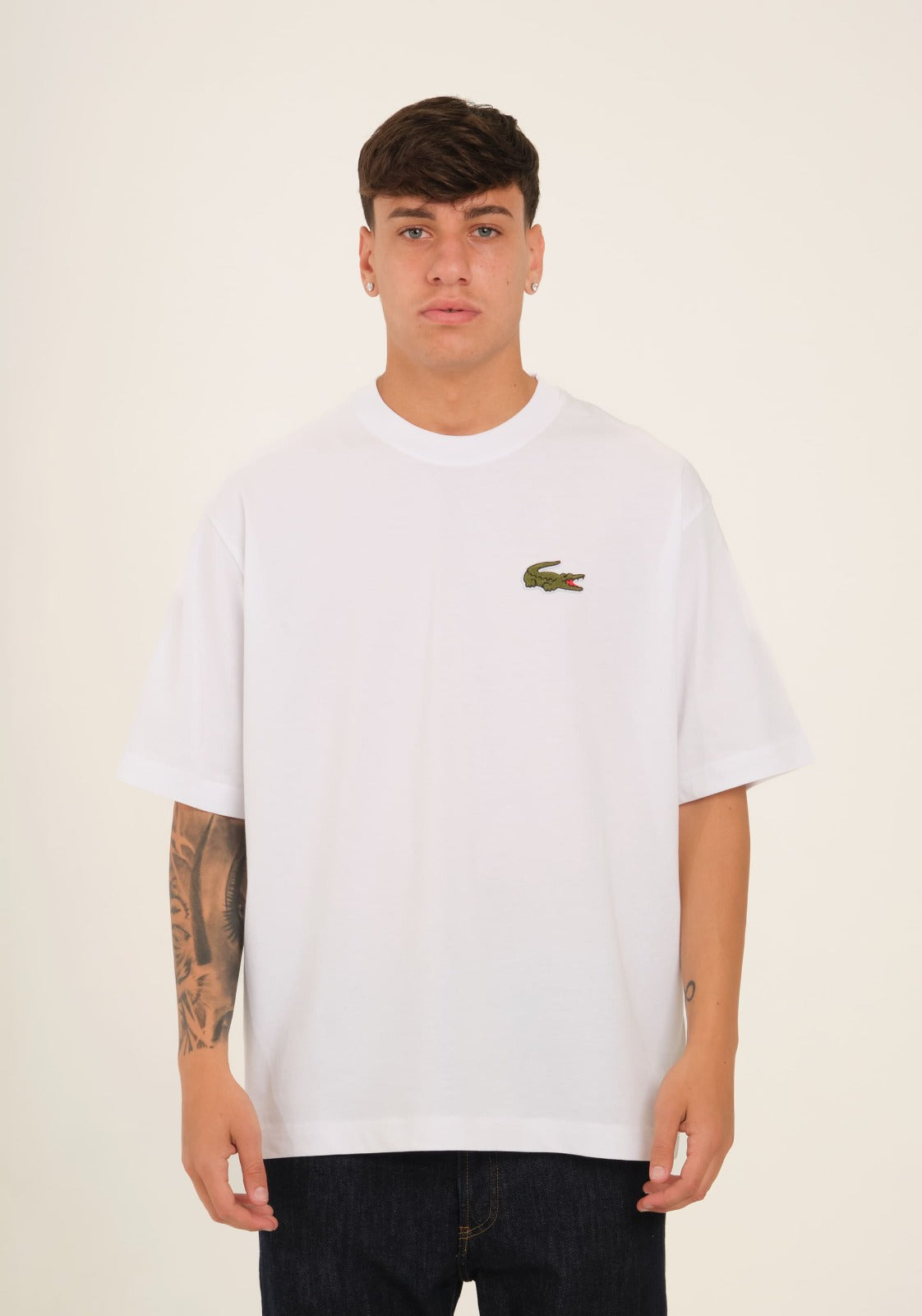 T-shirt loose fit in cotone pesante