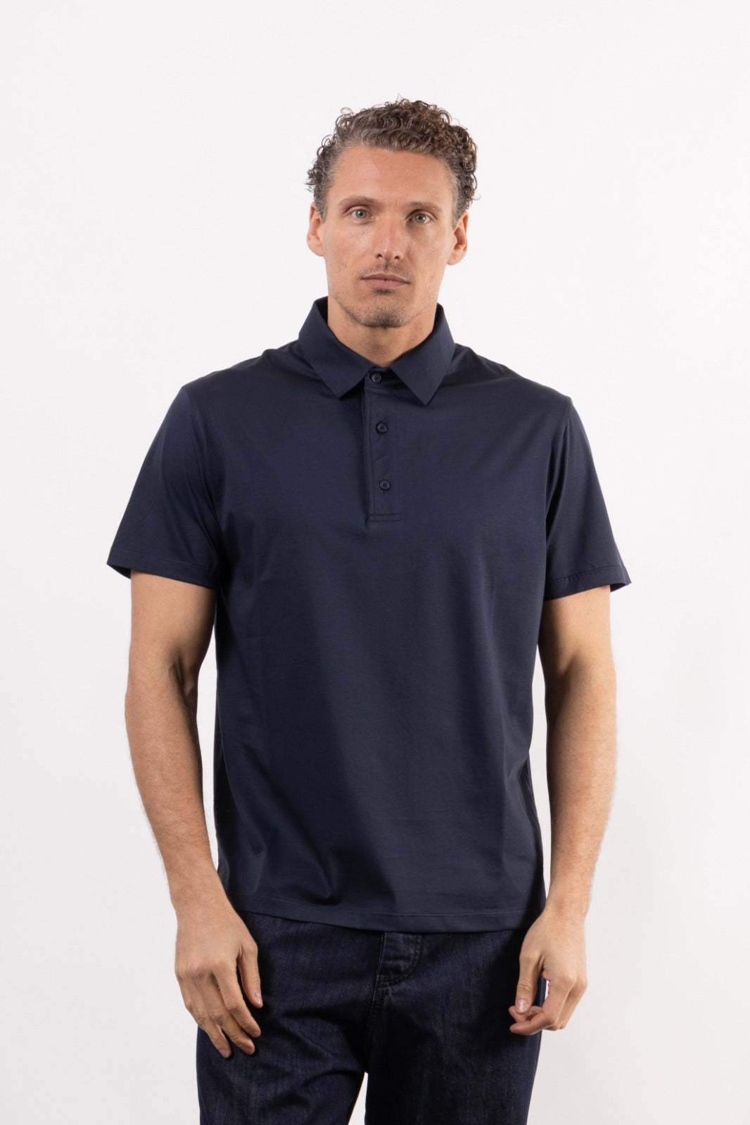 Polo in cotone mercerizzato