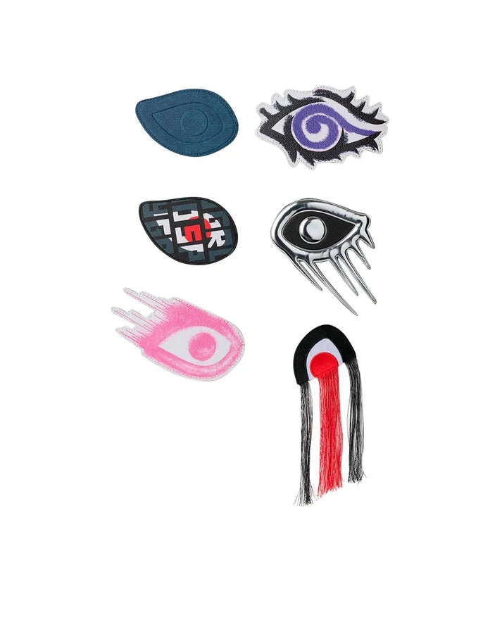Zaino Mood Mode 6 Removable Velcro Eyes