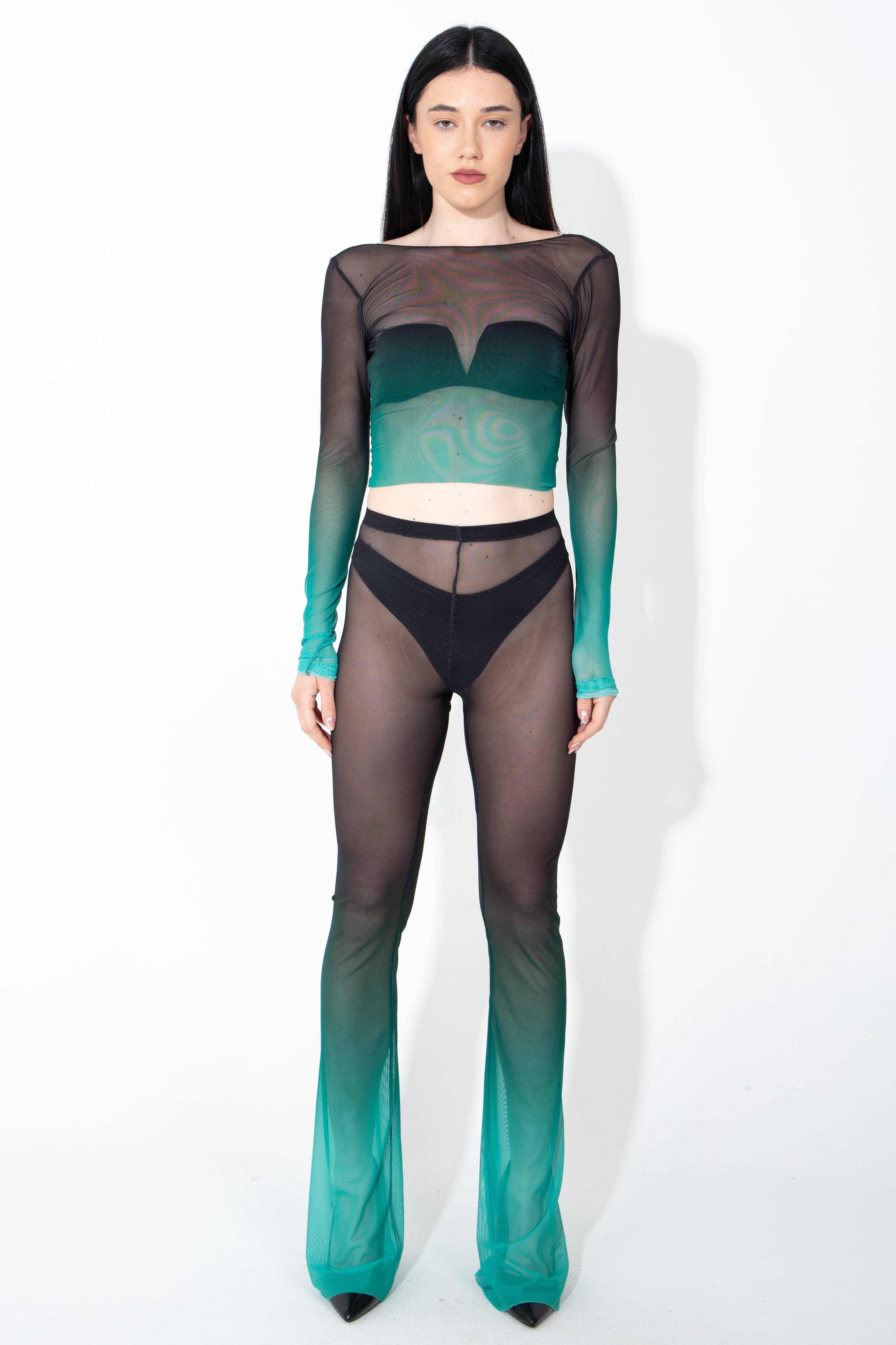 Pantalone in fantasia degrade'