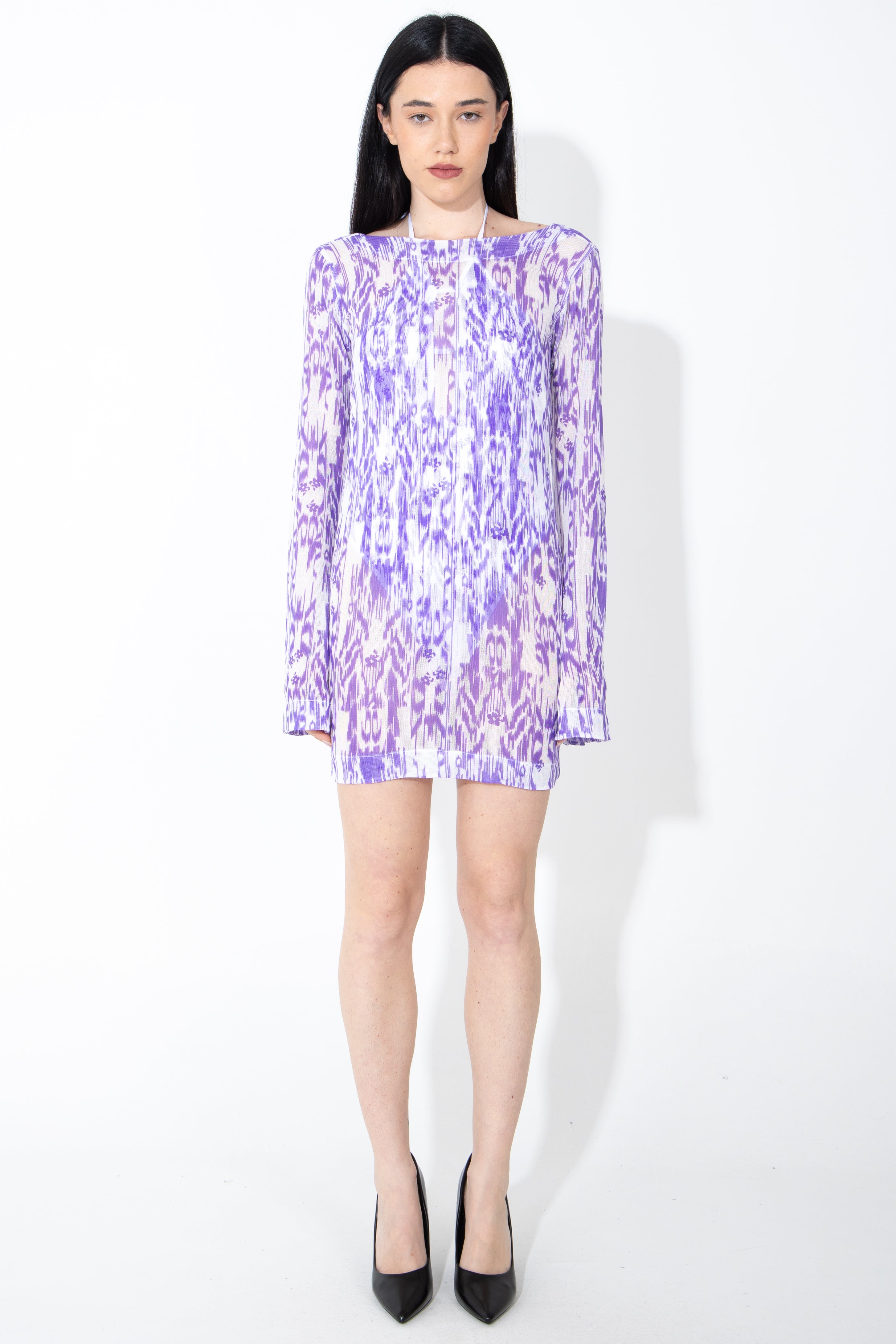 Abito corto tie dye