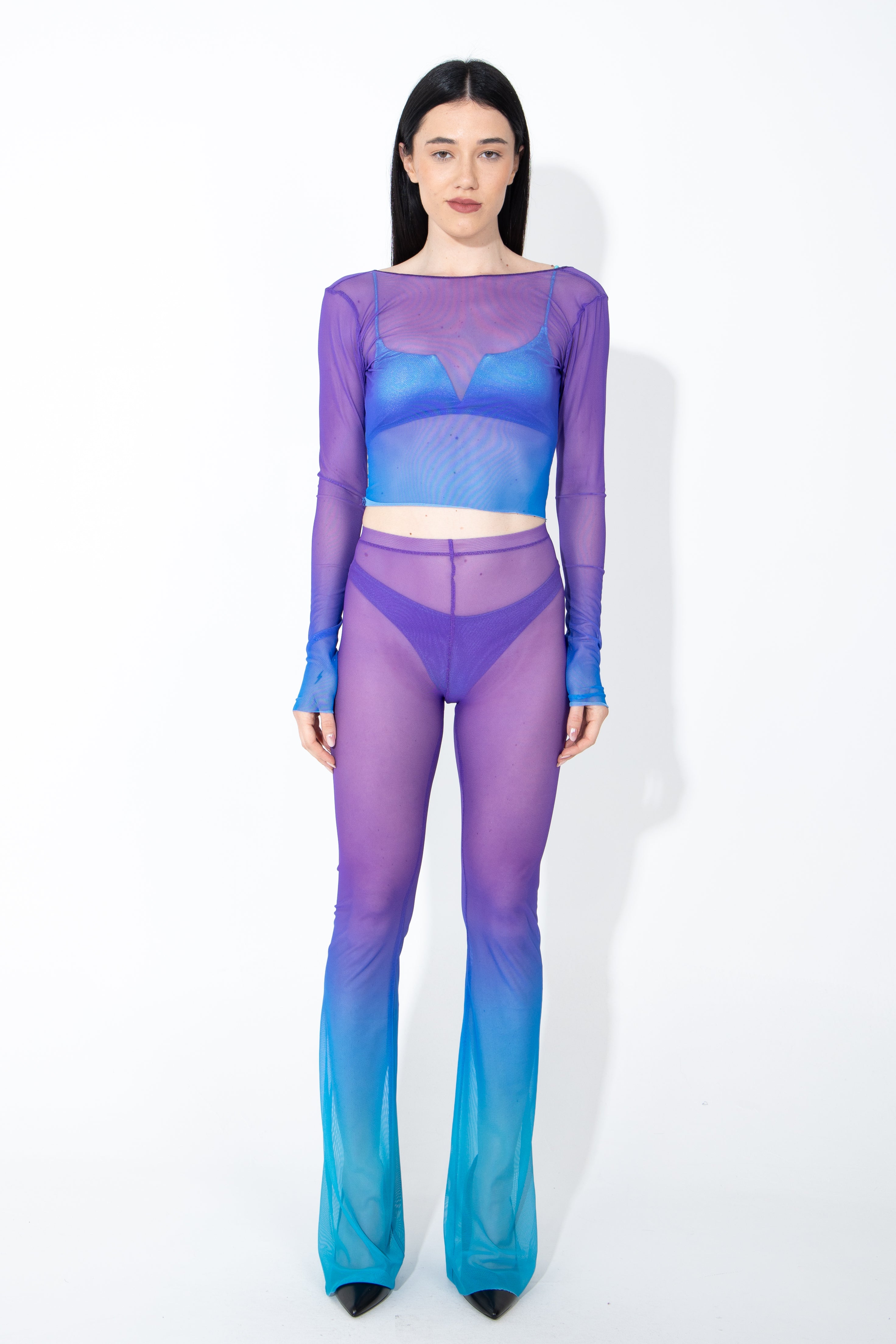 Pantalone in fantasia degrade'