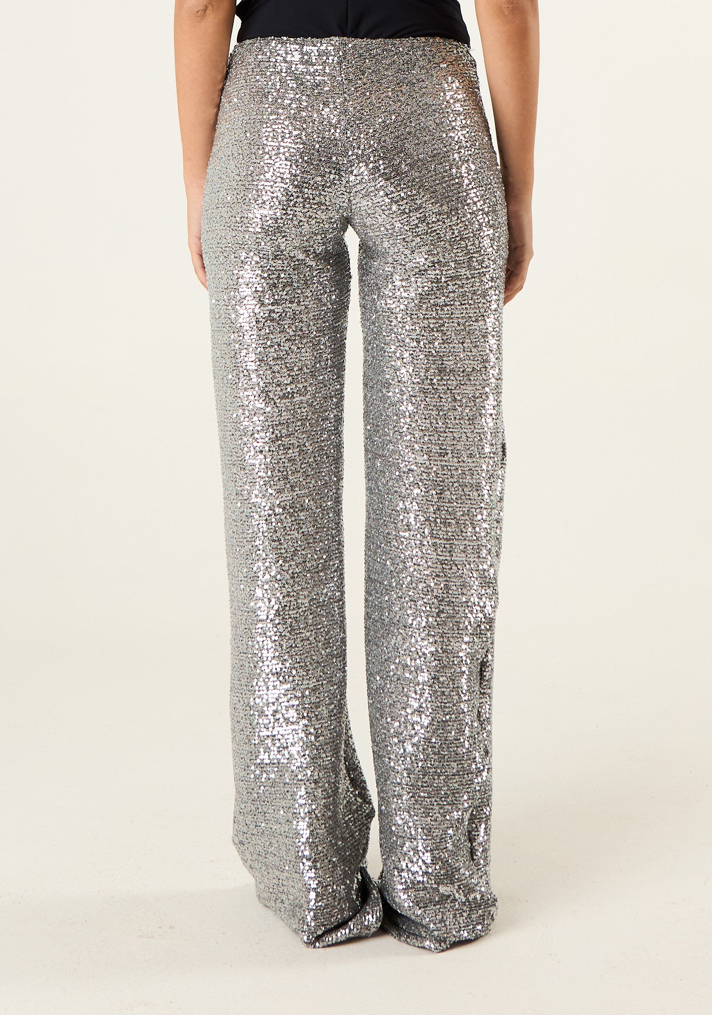 Pantalone paillettes allover
