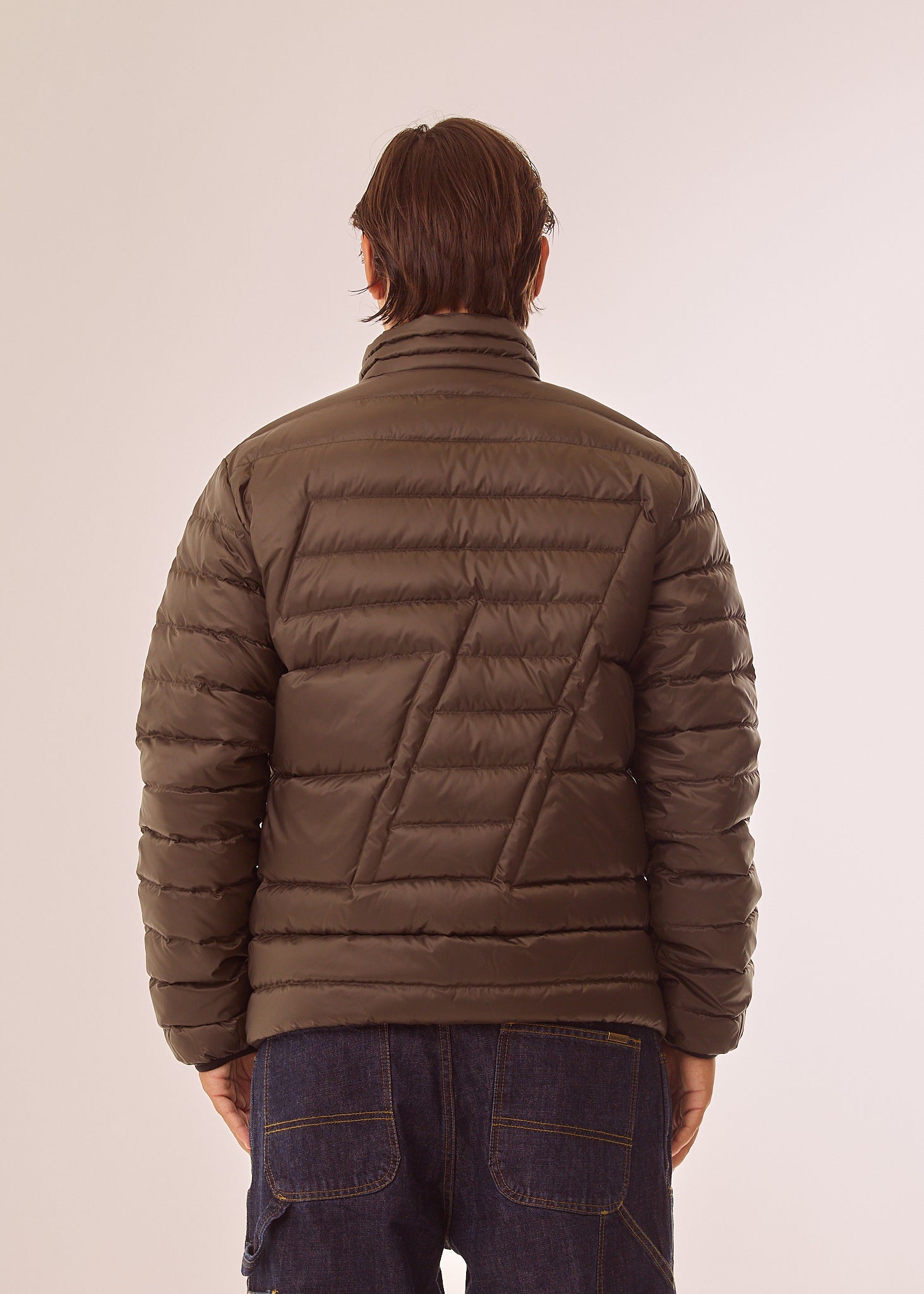 Piumino fullzip in nylon