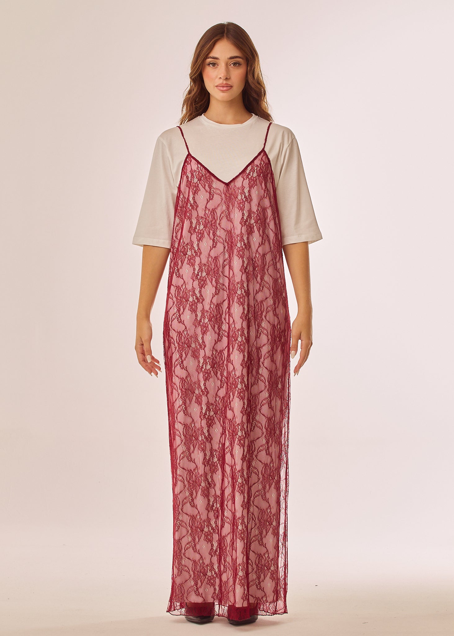 Abito maxi con canotta