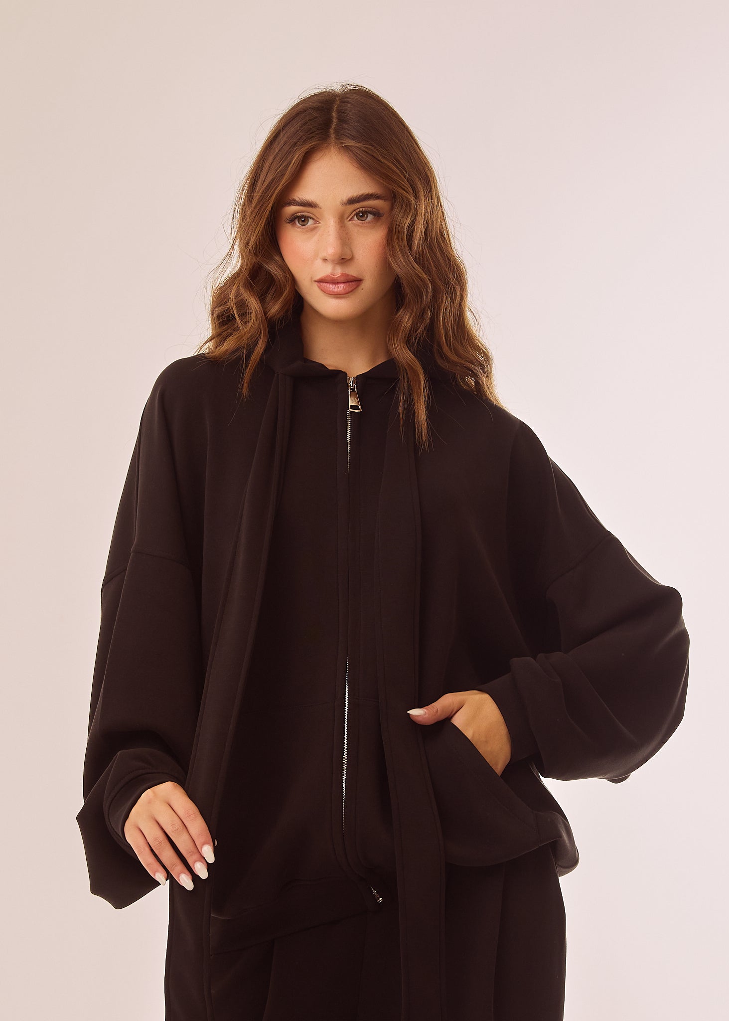 Felpa over in tessuto soft