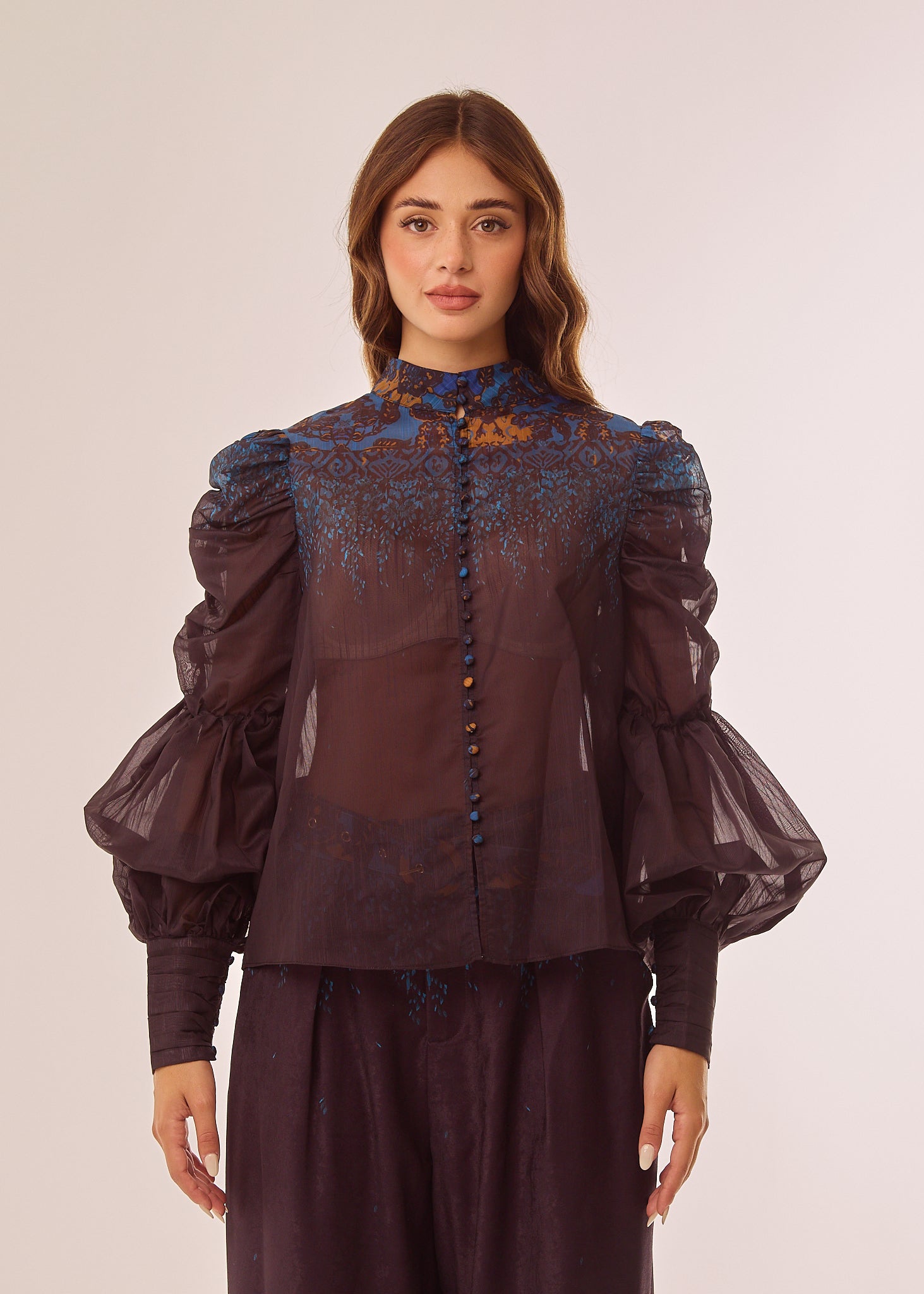 Camicia in organza