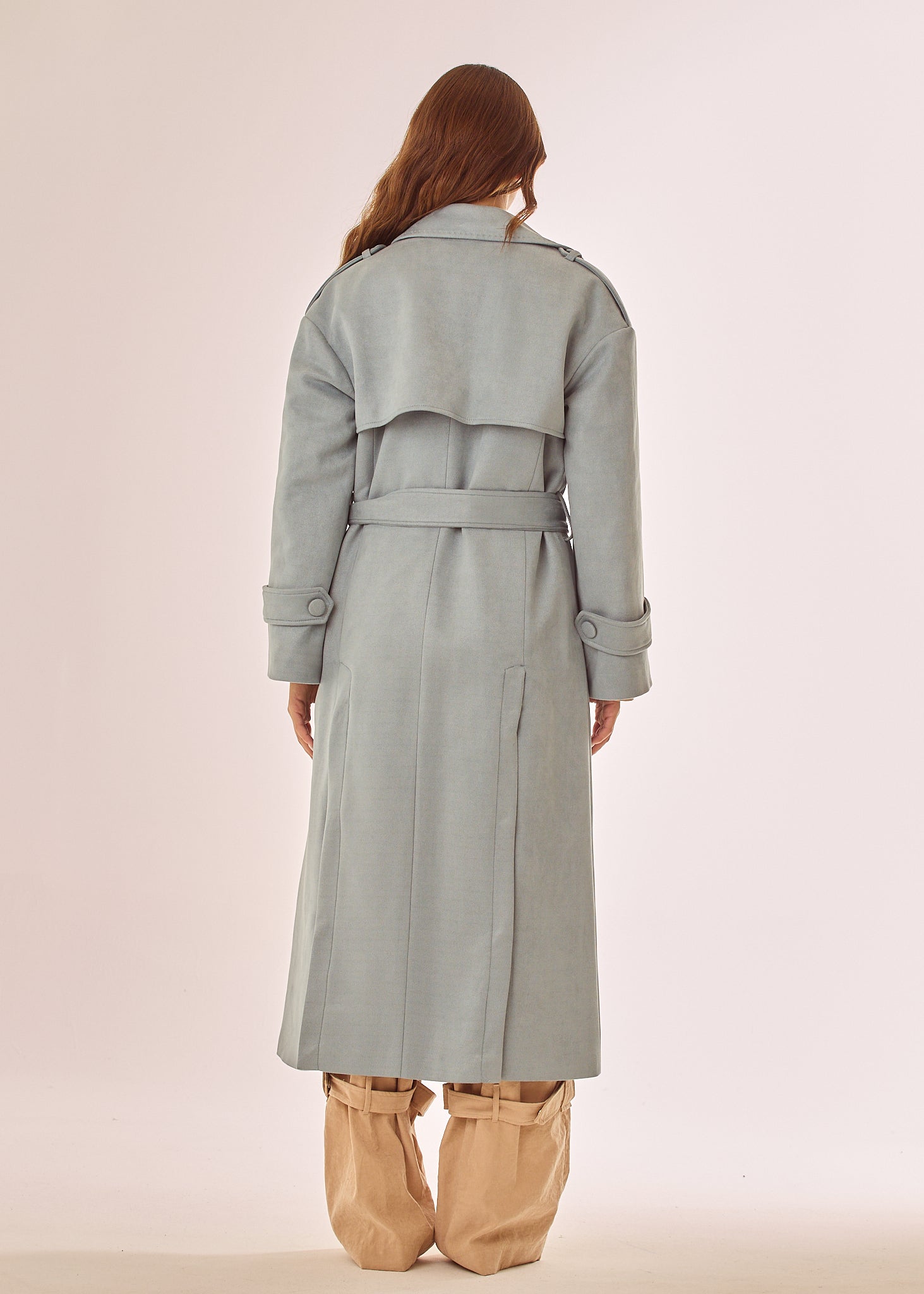 Cappotto over tinta unita