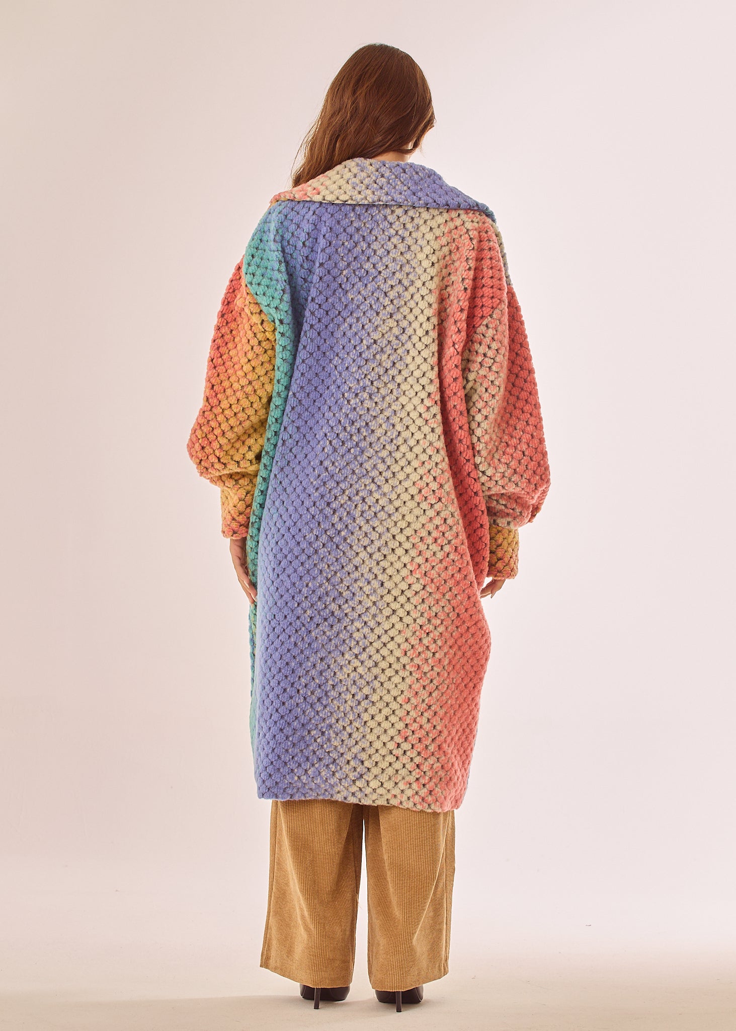 Cappotto multicolor