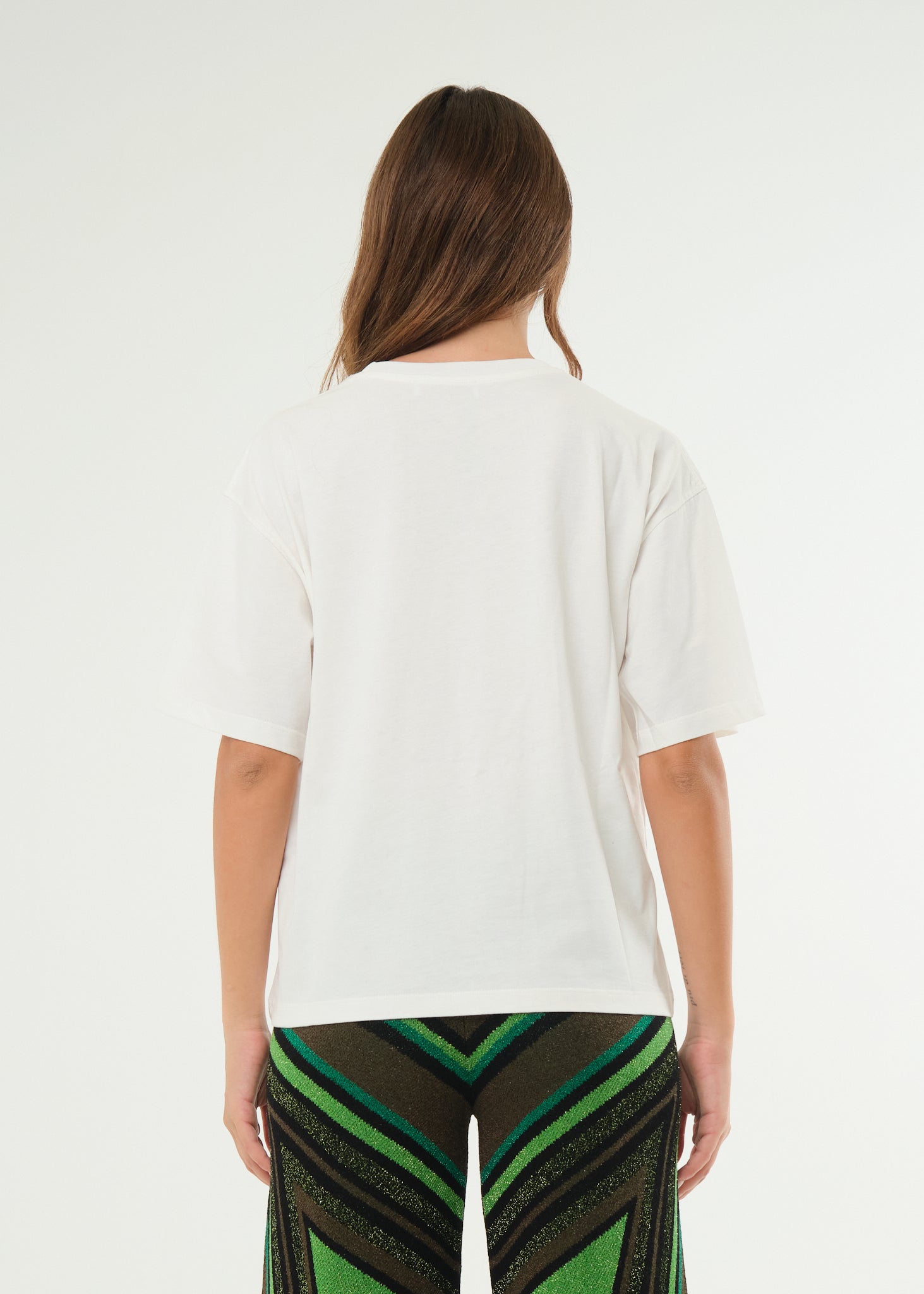 T-shirt con tasca decorativa