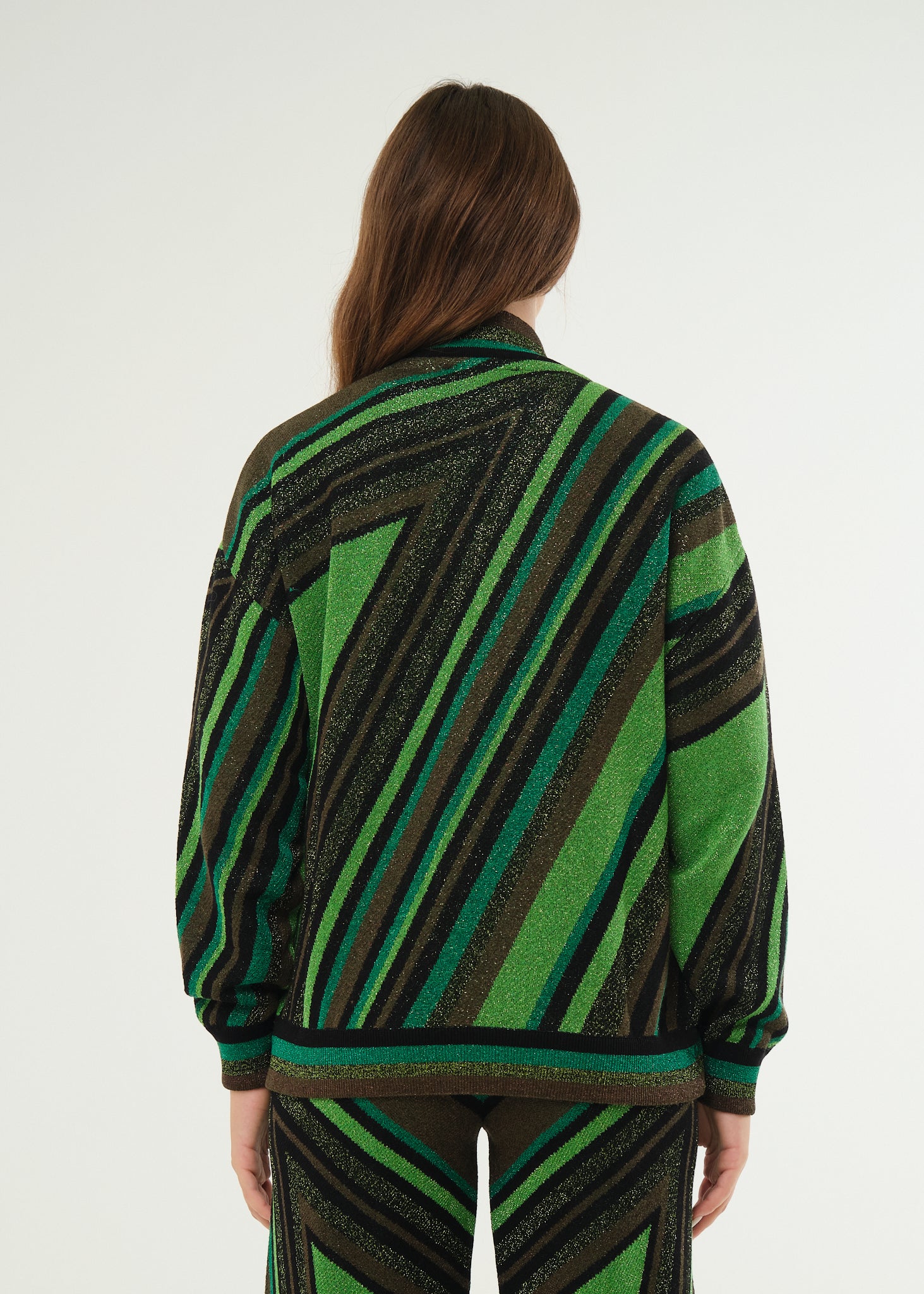 Giubbino bomber in maglia