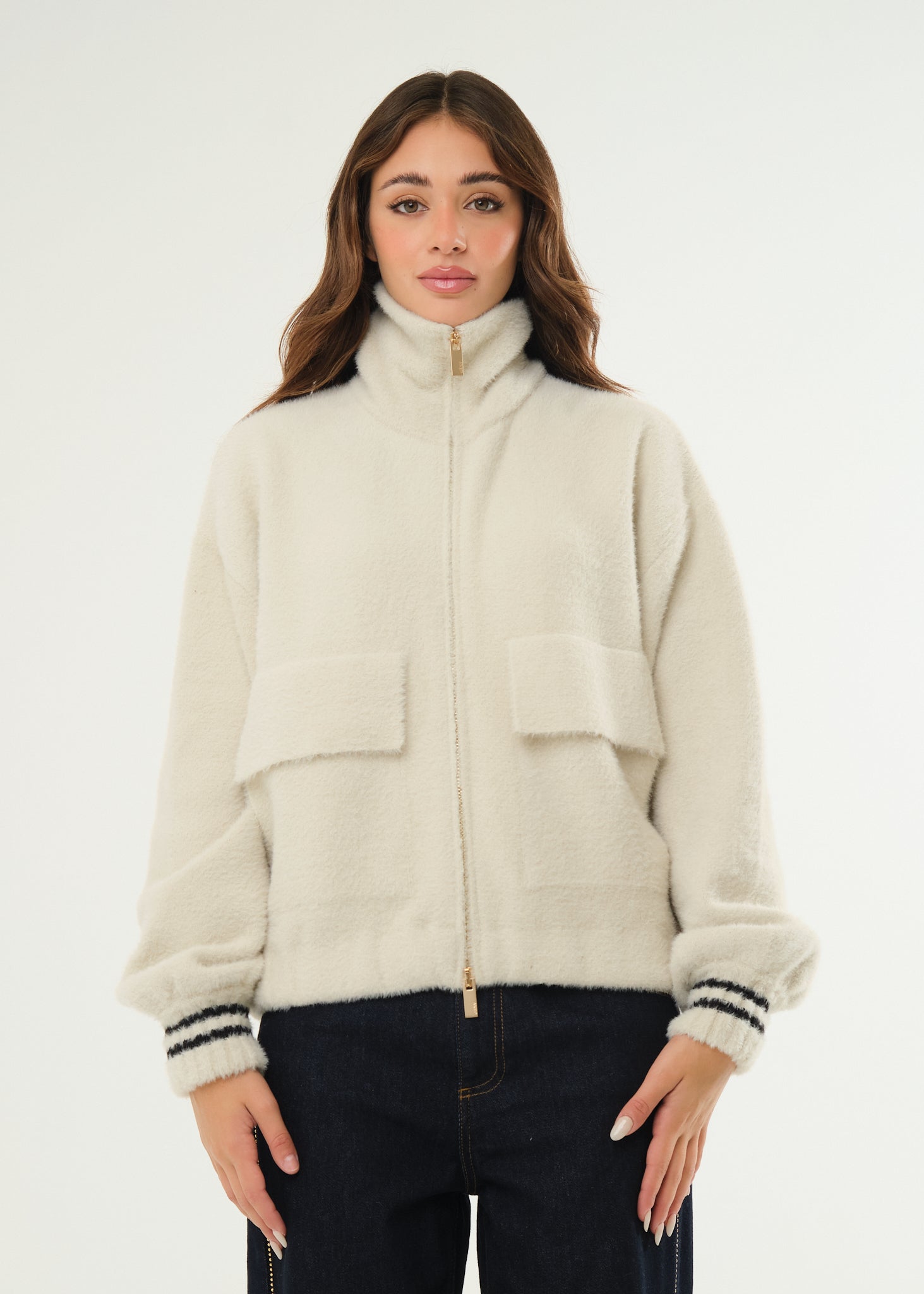 Giubbino bomber in pelo