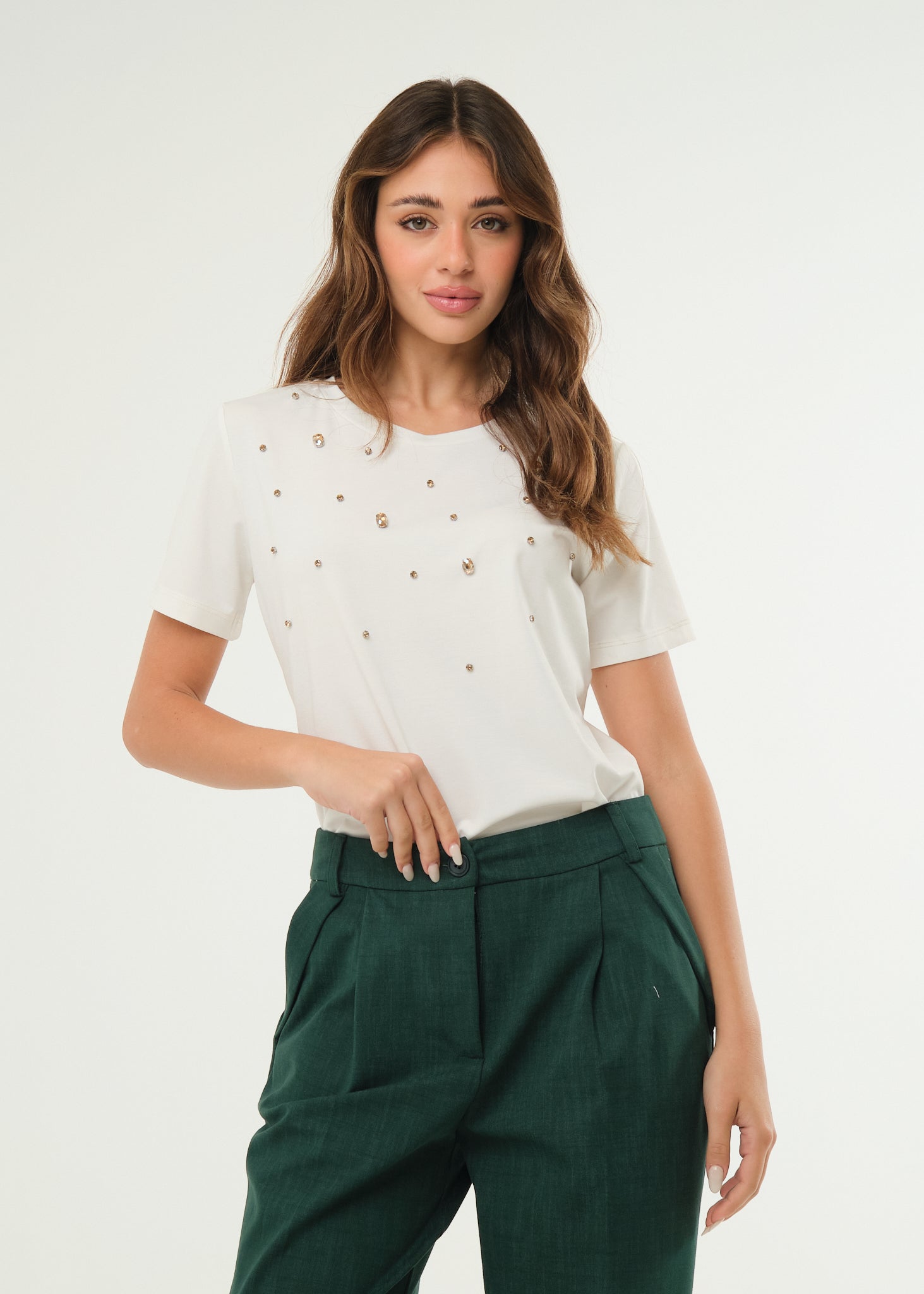 T-shirt con applicazioni