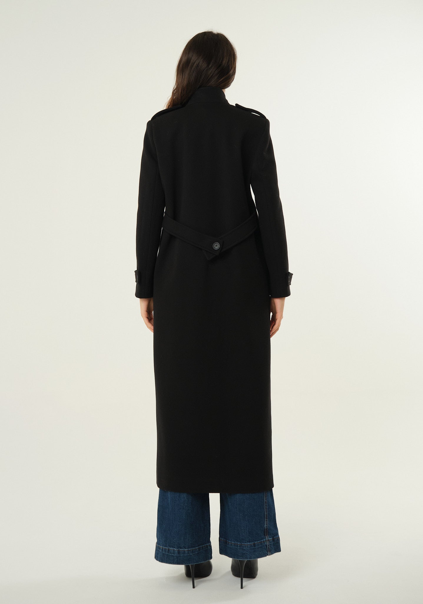 Cappotto lungo doppiopetto