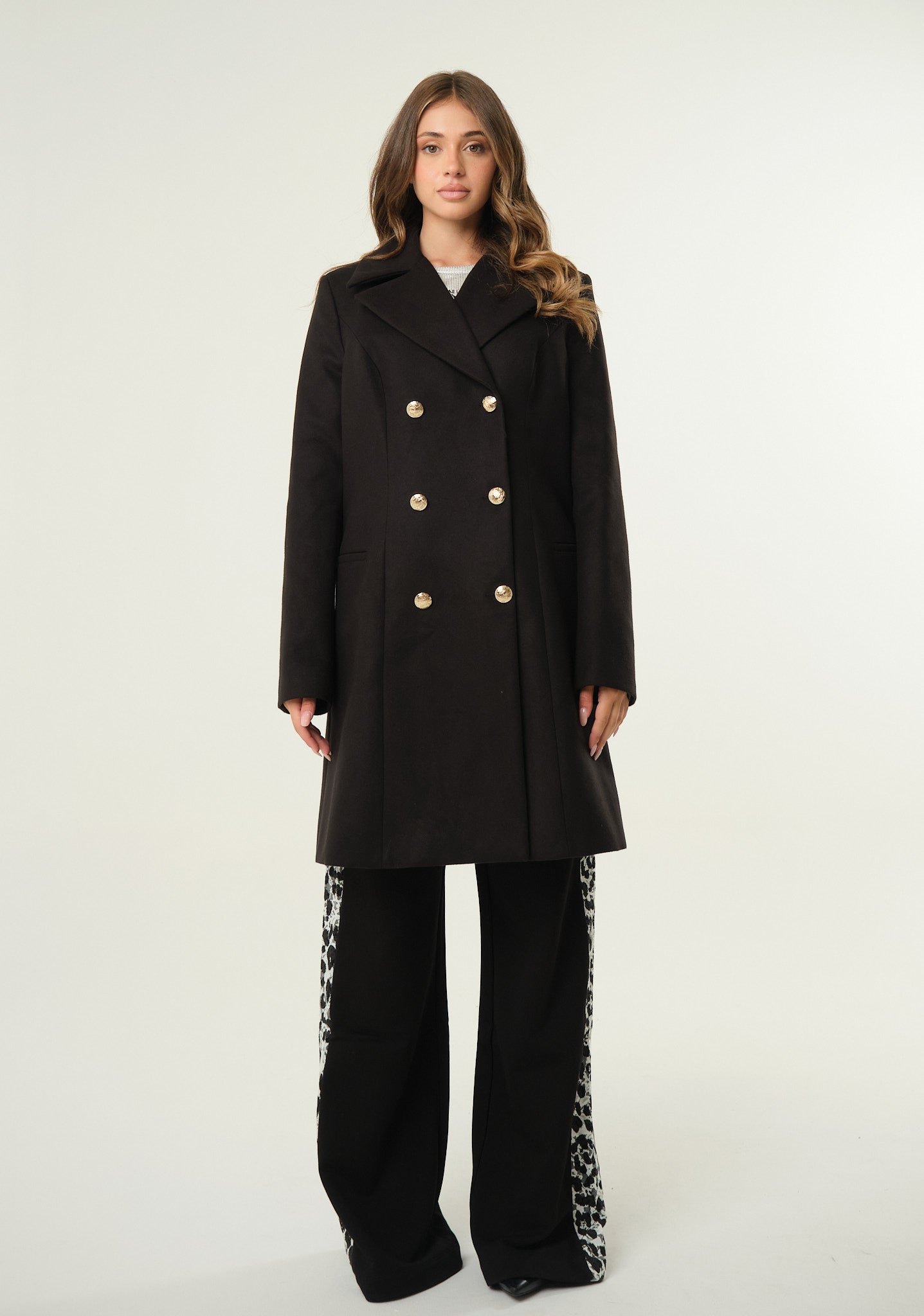 Cappotto doppiopetto midi