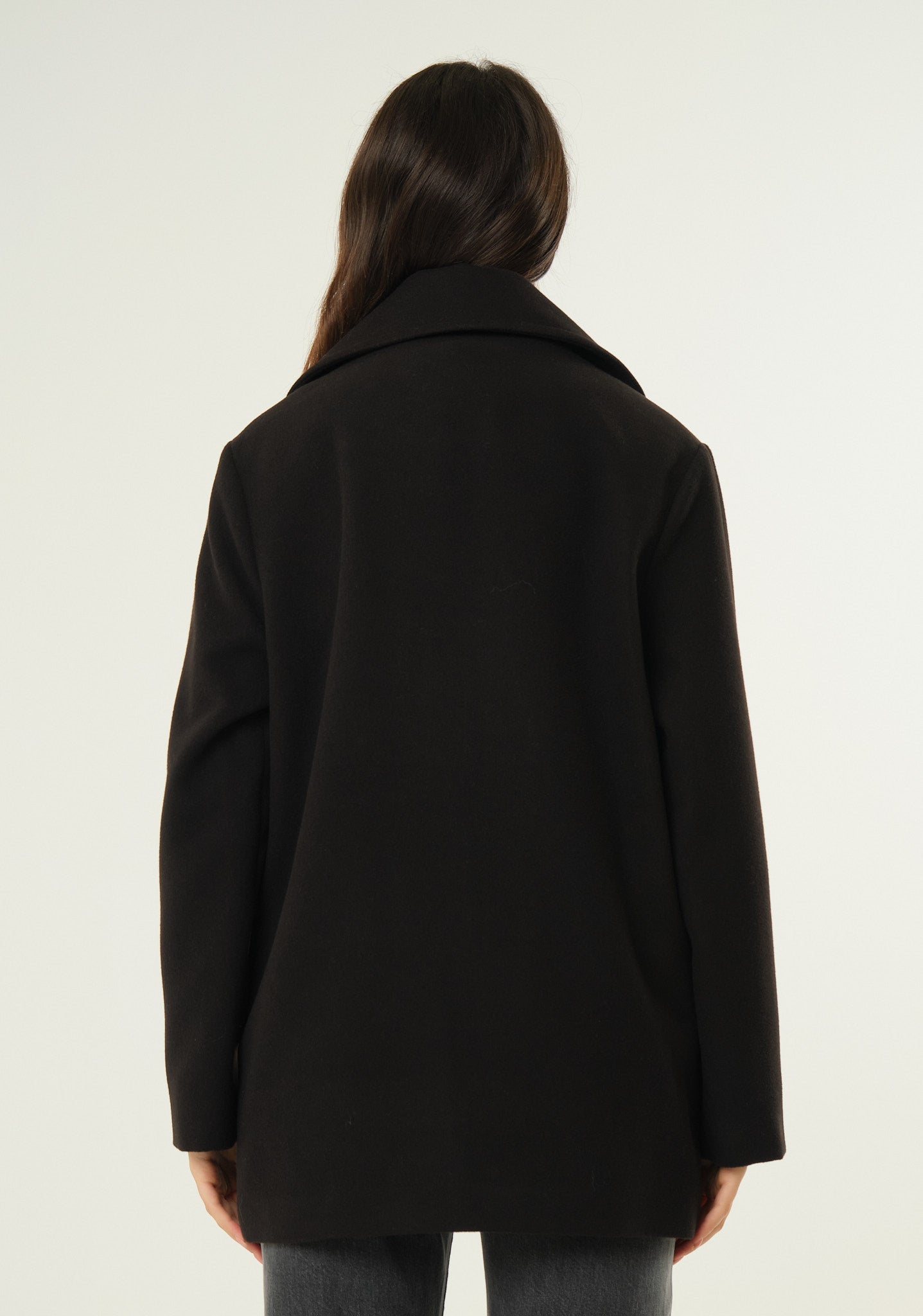 Cappotto doppiopetto corto